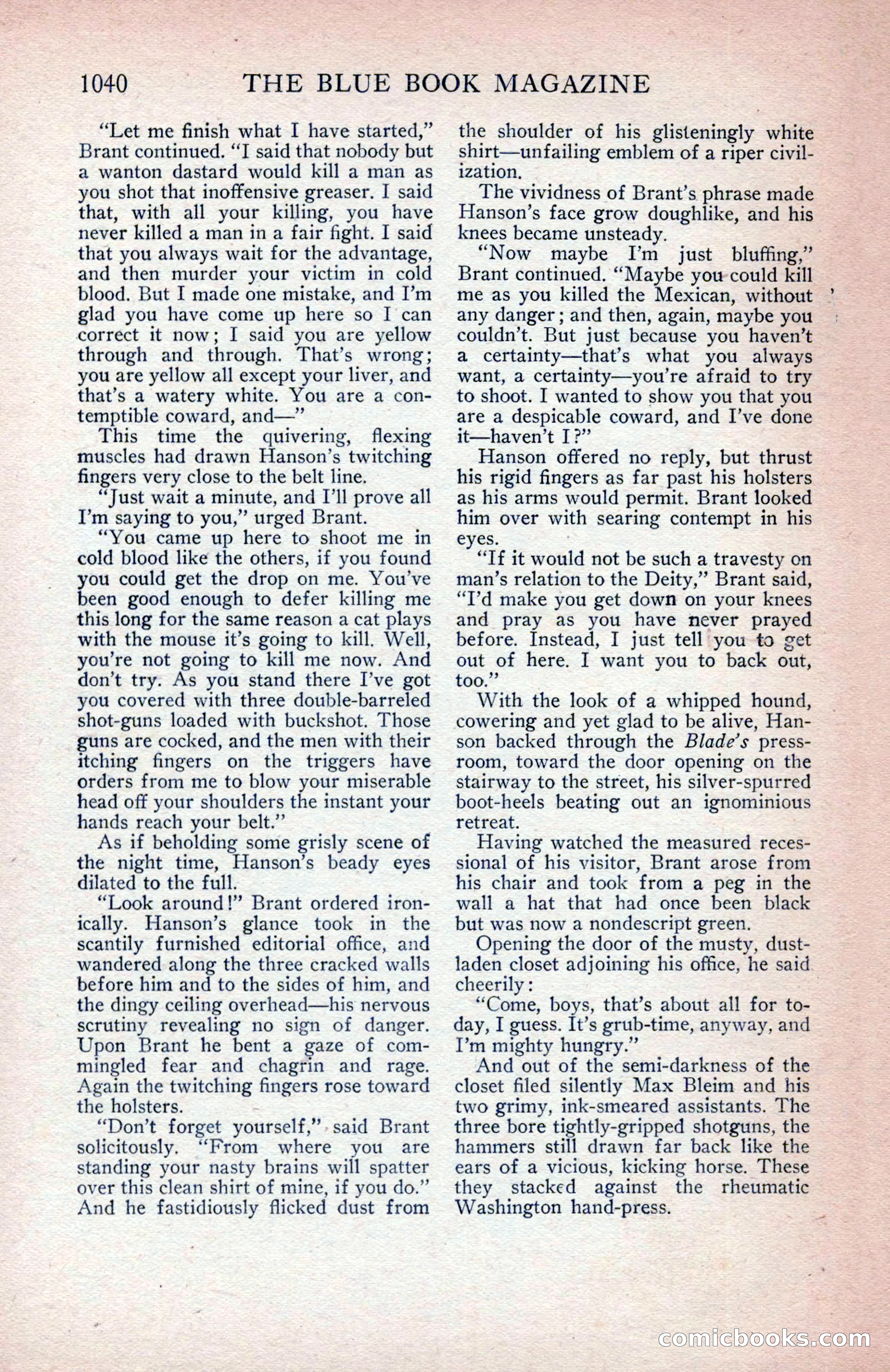 The Blue Book Magazine, March 1914 — page 210 of 222