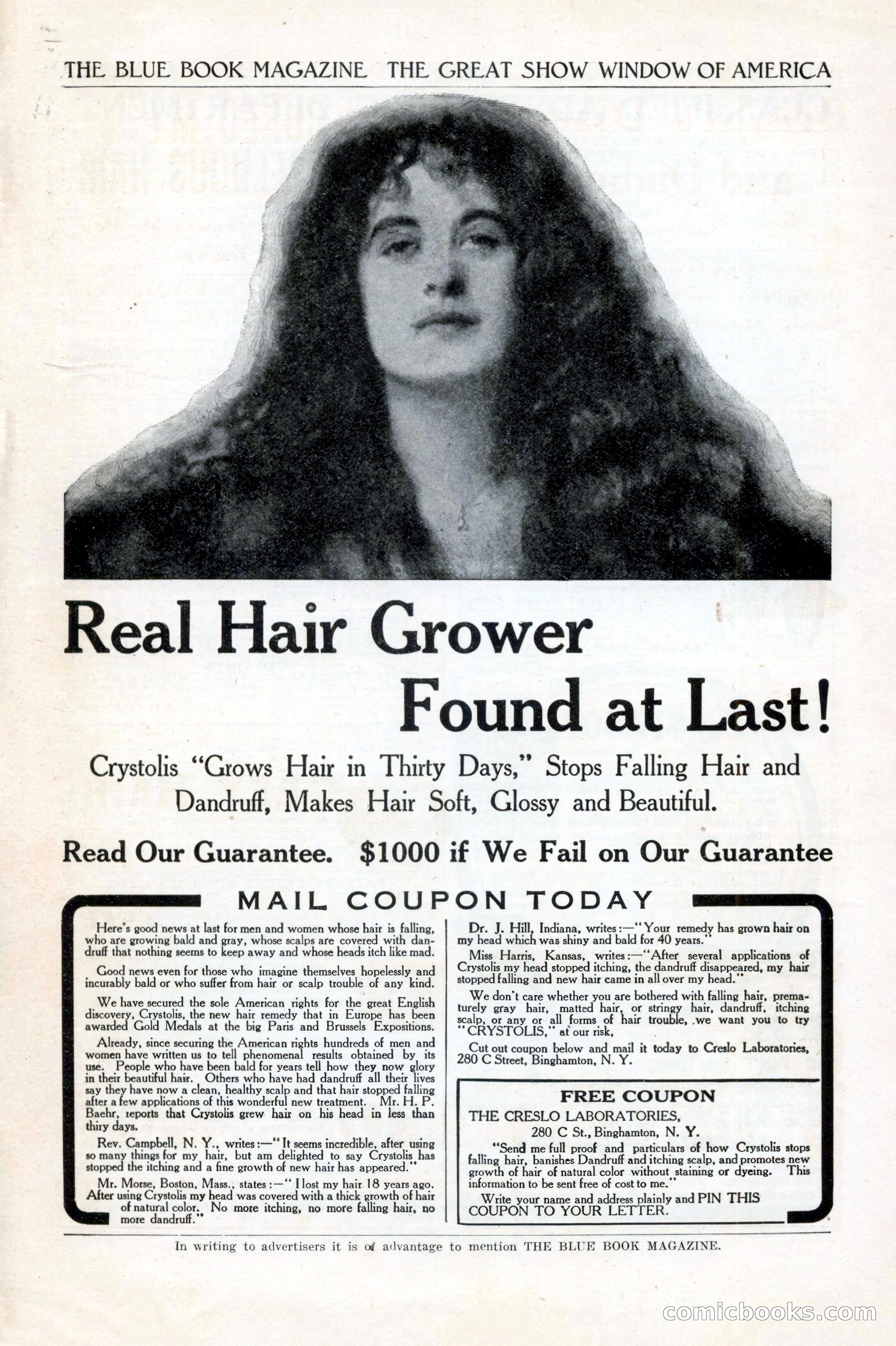 The Blue Book Magazine, March 1914 — page 217 of 222