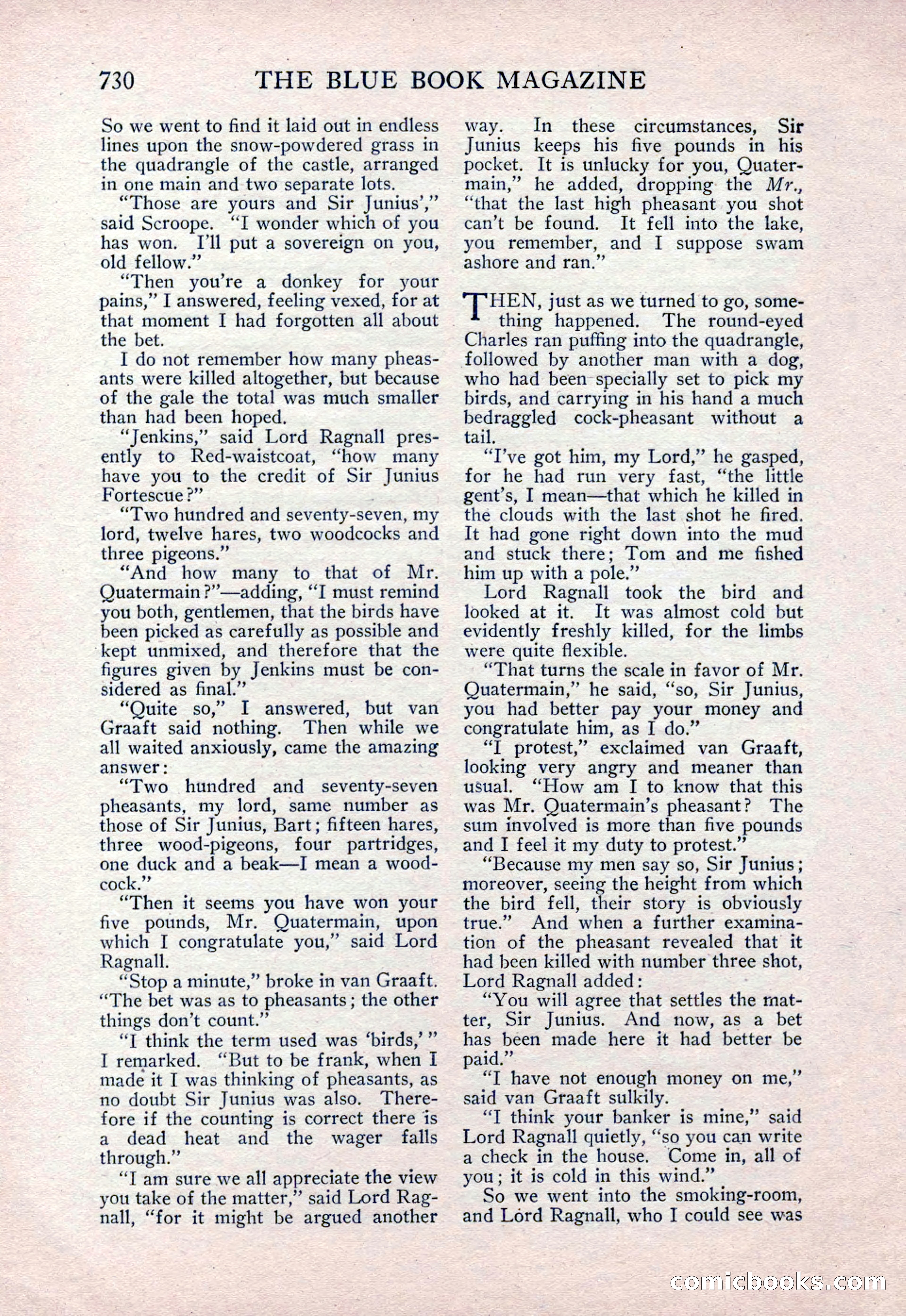 The Blue Book Magazine, February 1915 — page 14 of 246