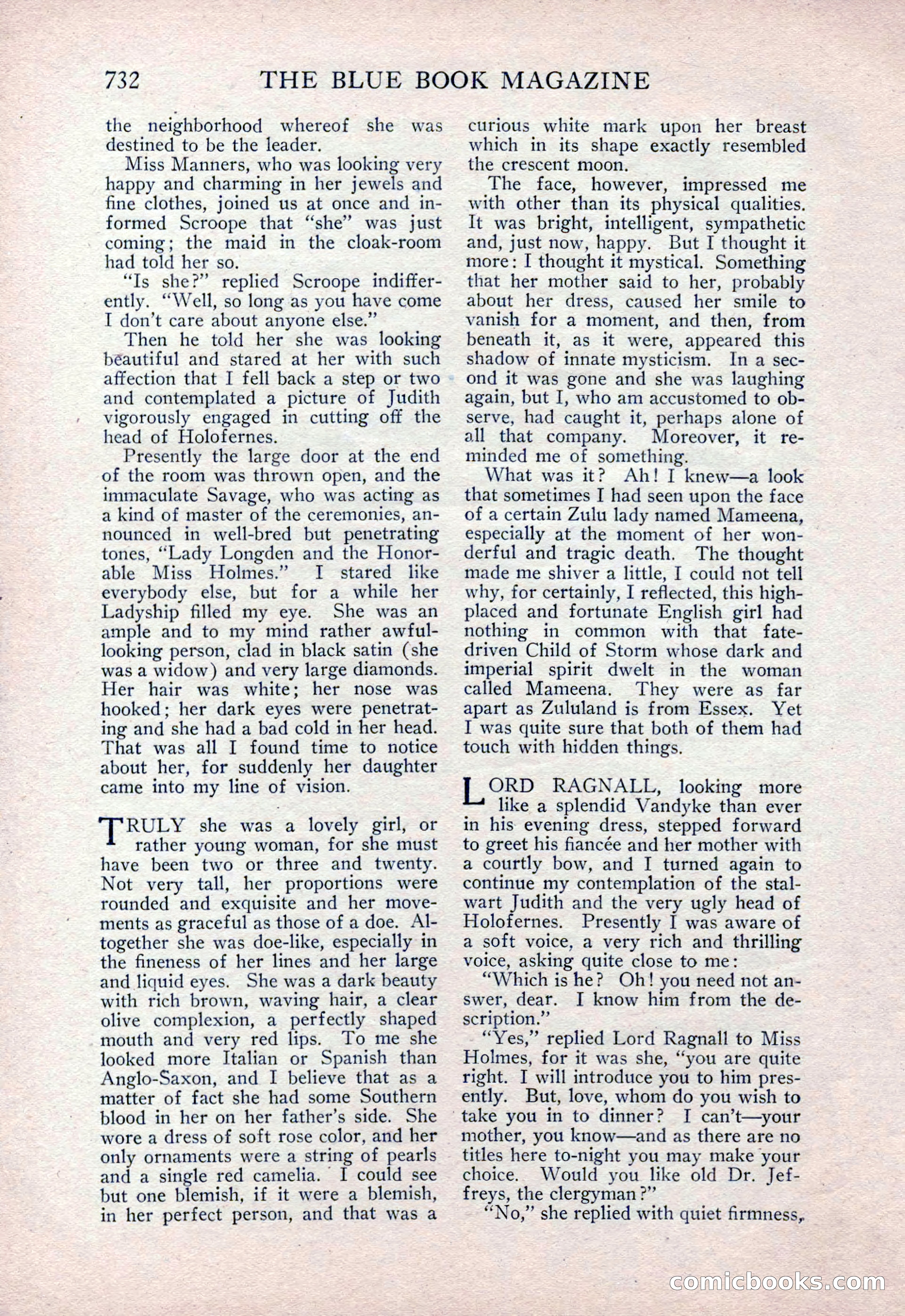 The Blue Book Magazine, February 1915 — page 16 of 246