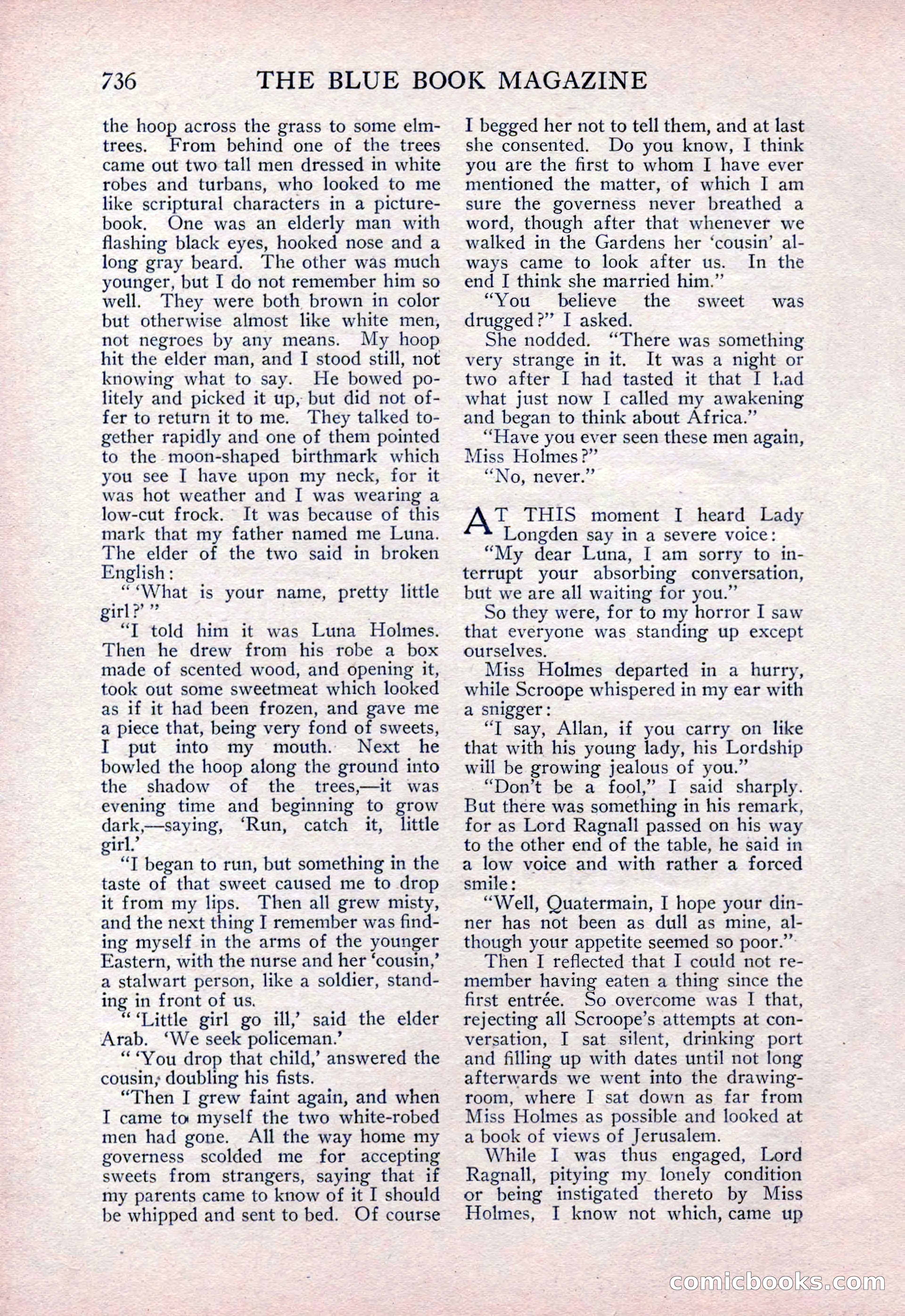The Blue Book Magazine, February 1915 — page 20 of 246