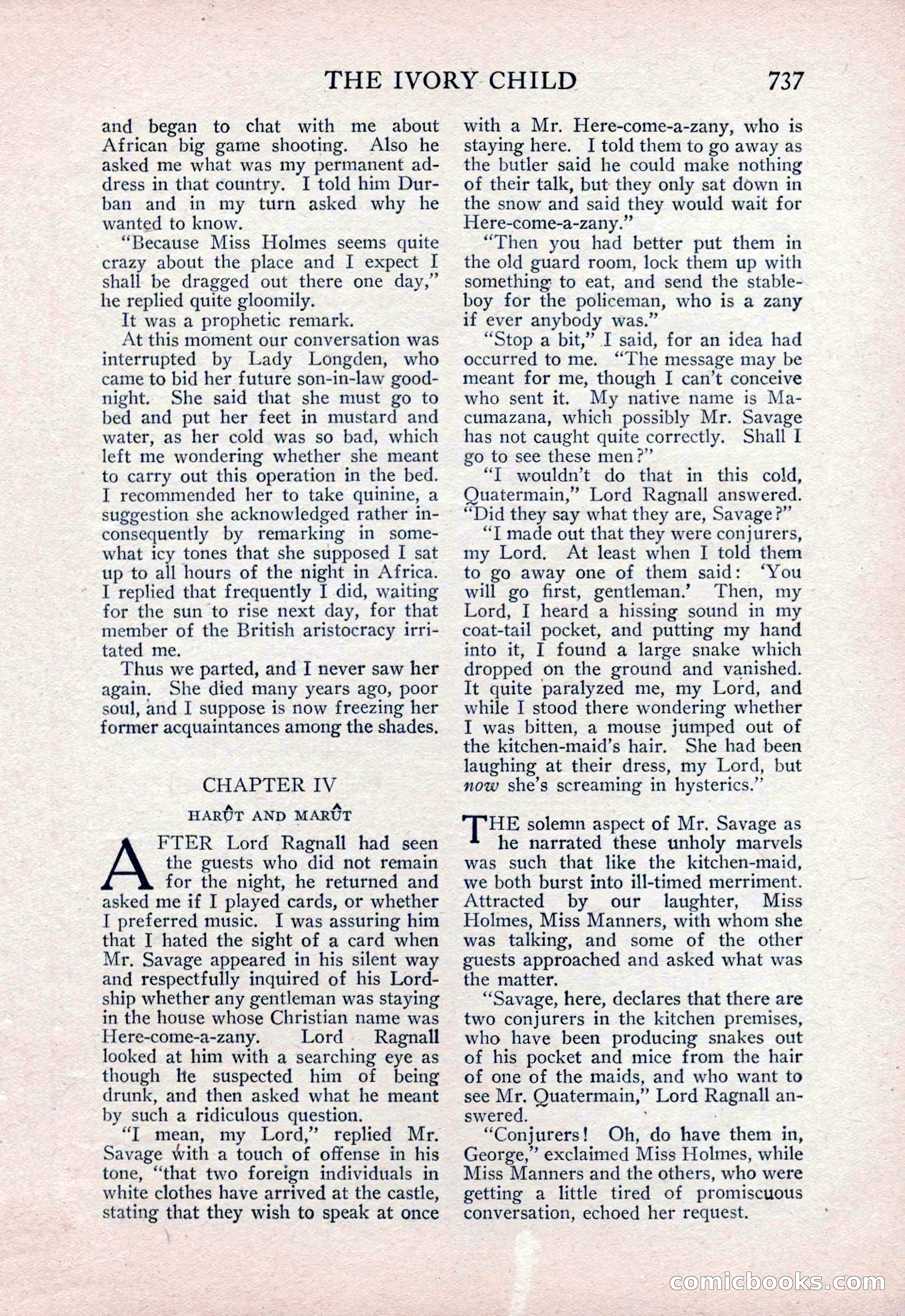 The Blue Book Magazine, February 1915 — page 21 of 246