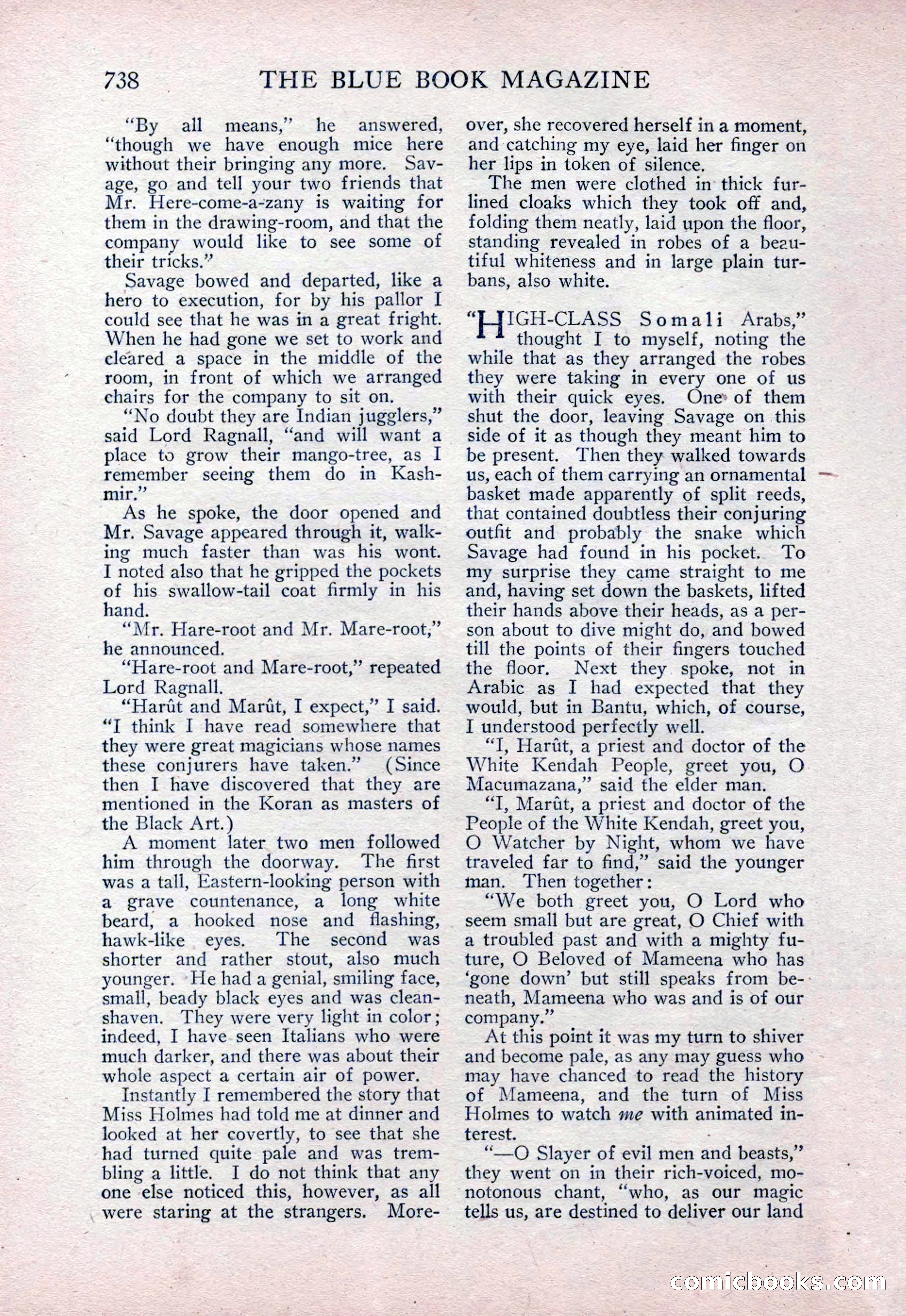 The Blue Book Magazine, February 1915 — page 22 of 246