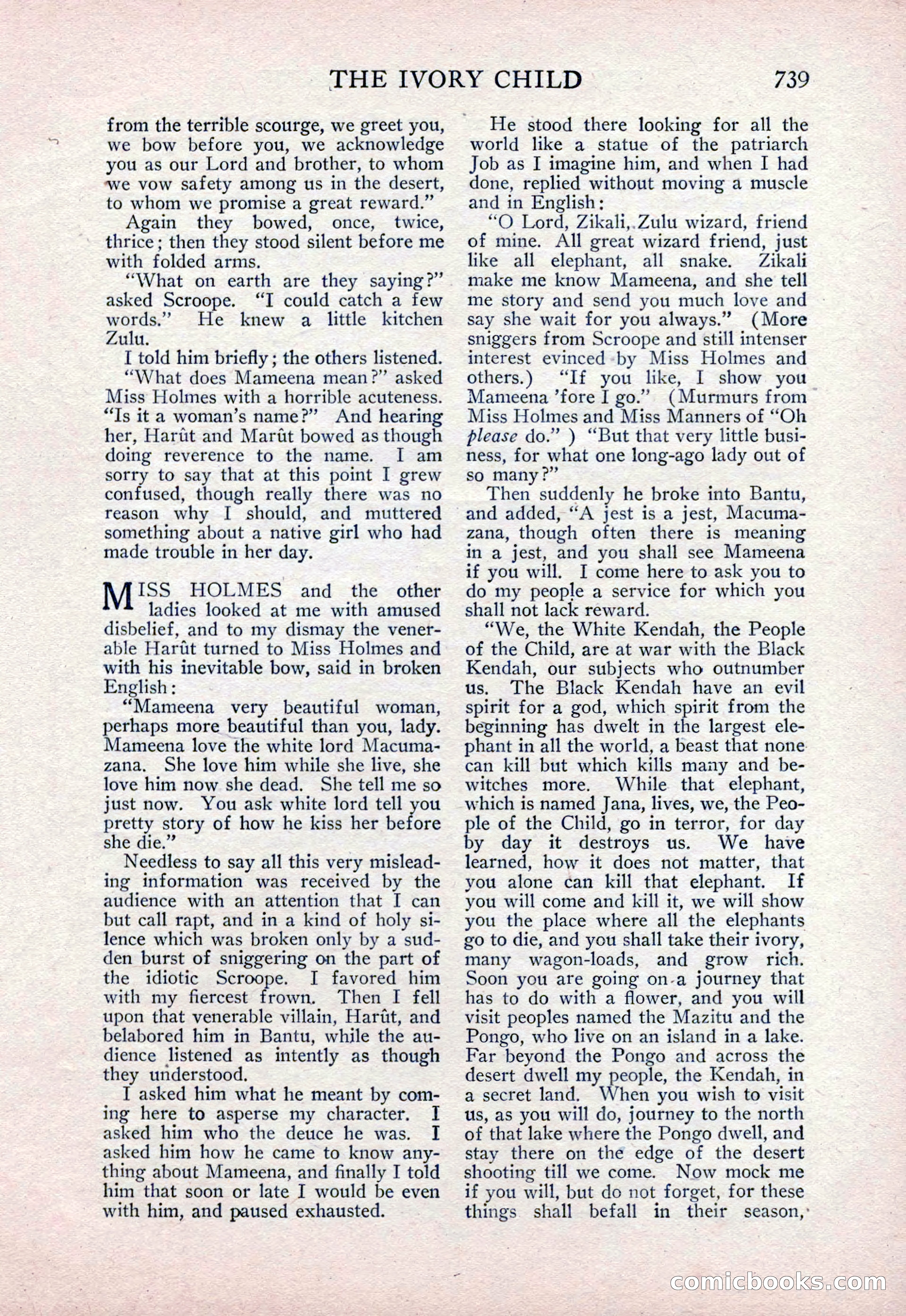 The Blue Book Magazine, February 1915 — page 23 of 246