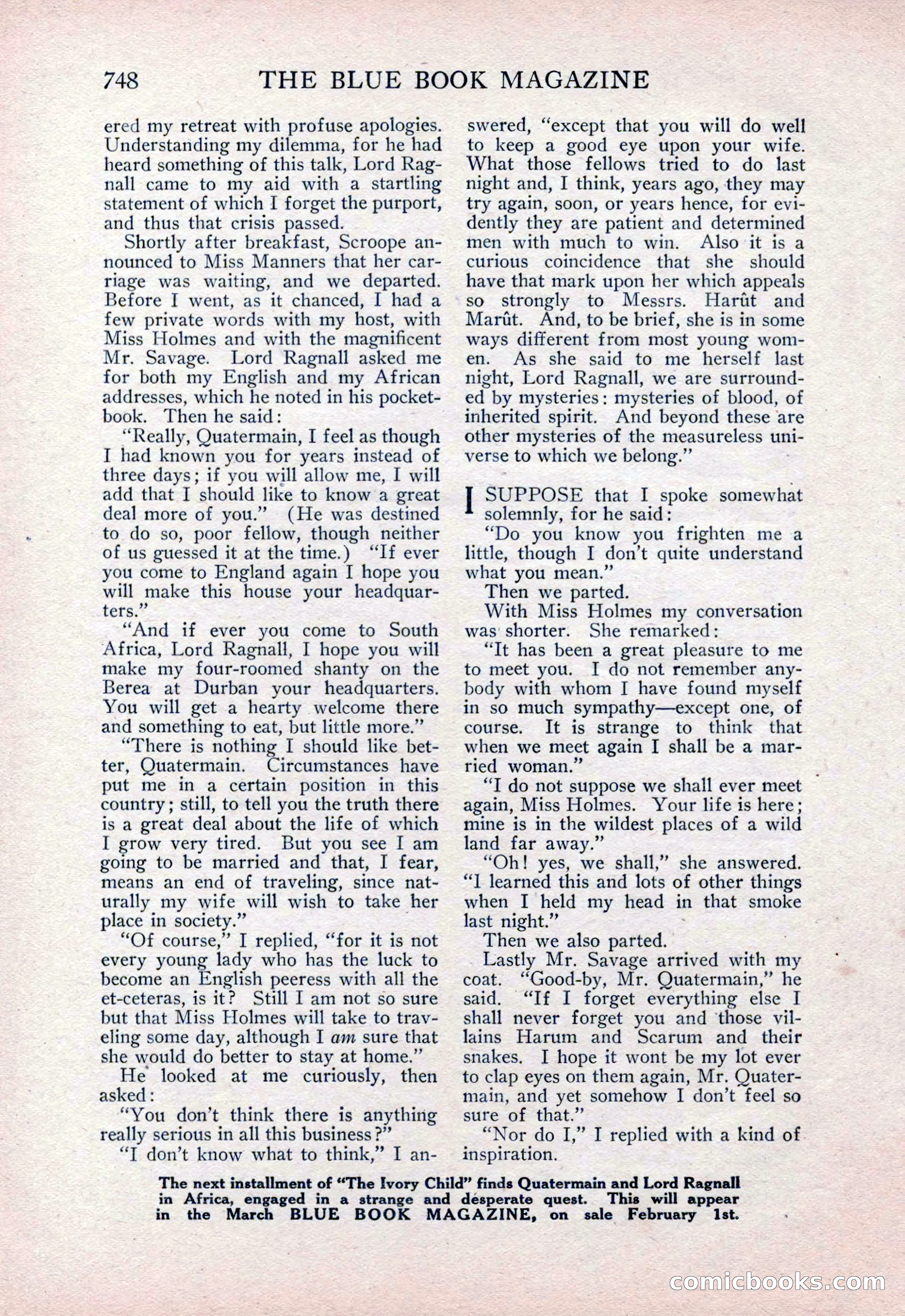 The Blue Book Magazine, February 1915 — page 32 of 246
