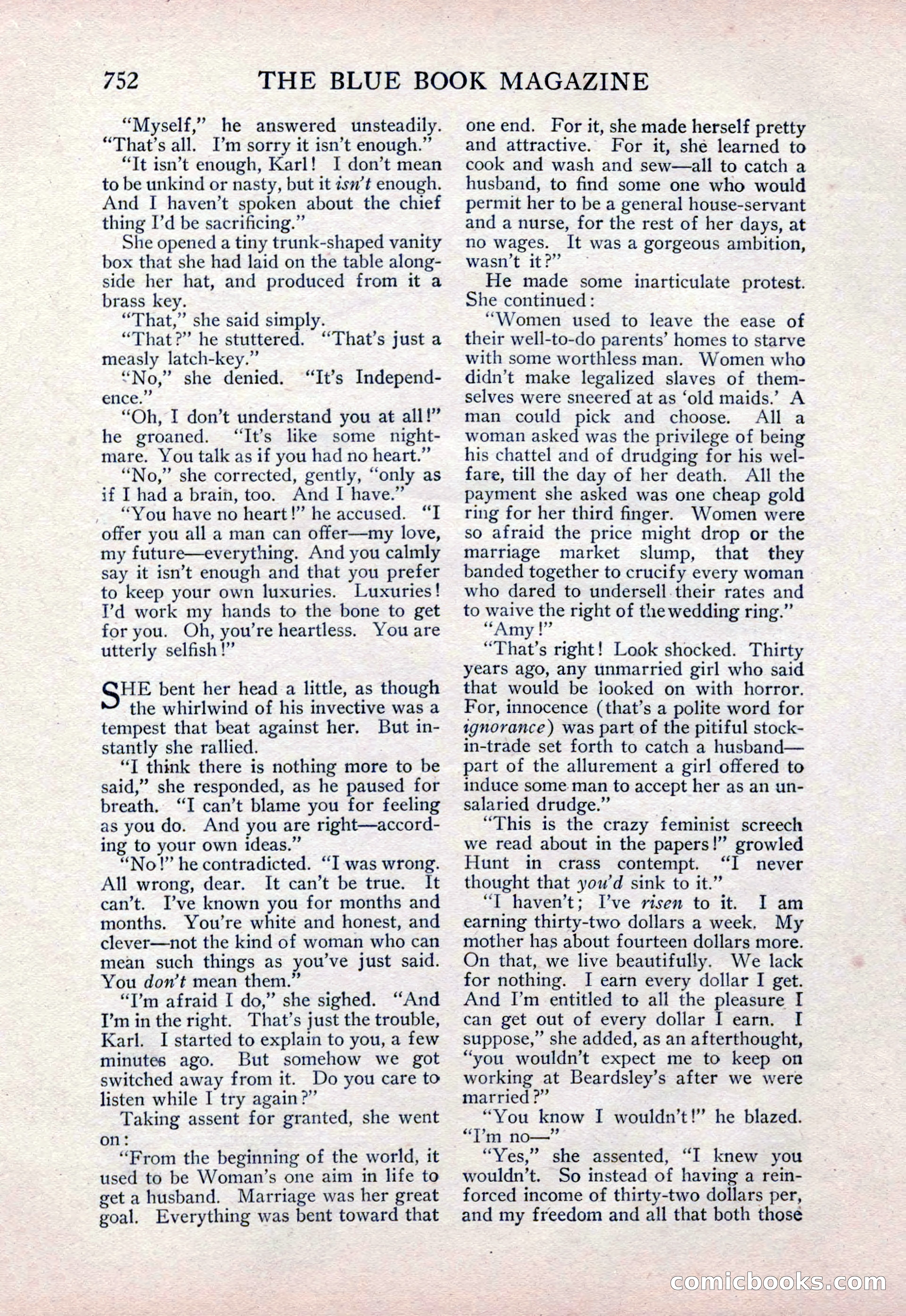 The Blue Book Magazine, February 1915 — page 36 of 246