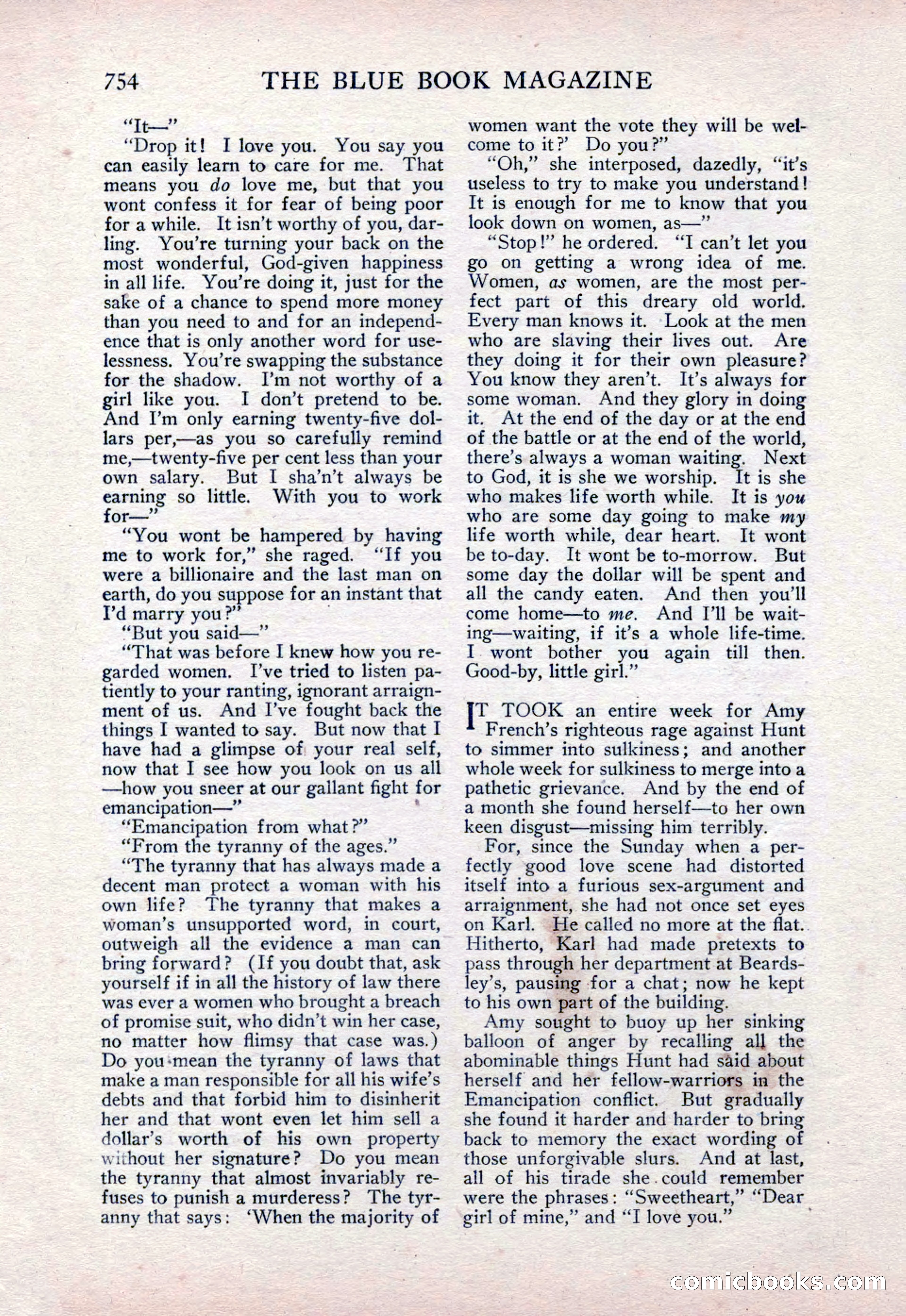 The Blue Book Magazine, February 1915 — page 38 of 246