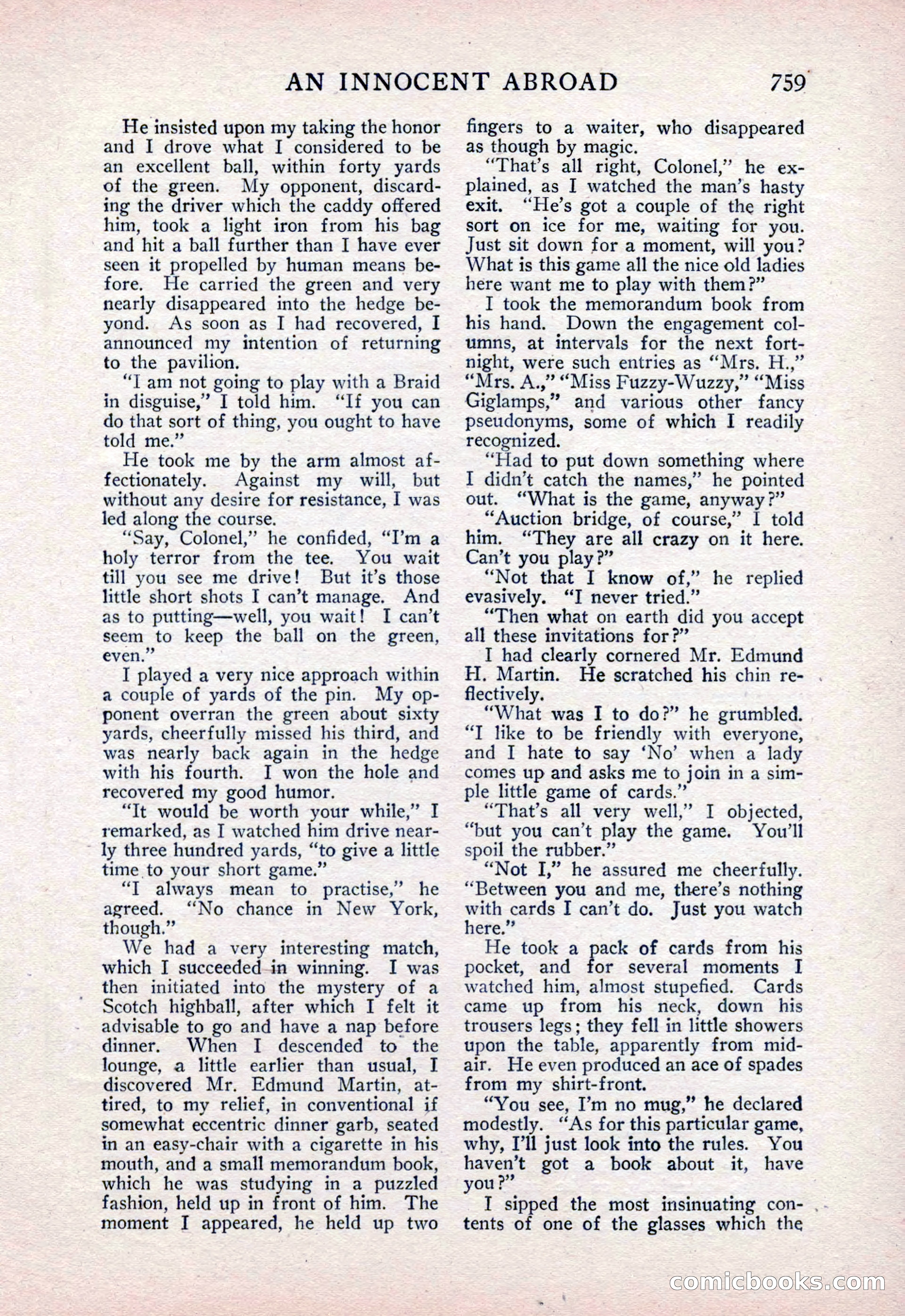 The Blue Book Magazine, February 1915 — page 43 of 246