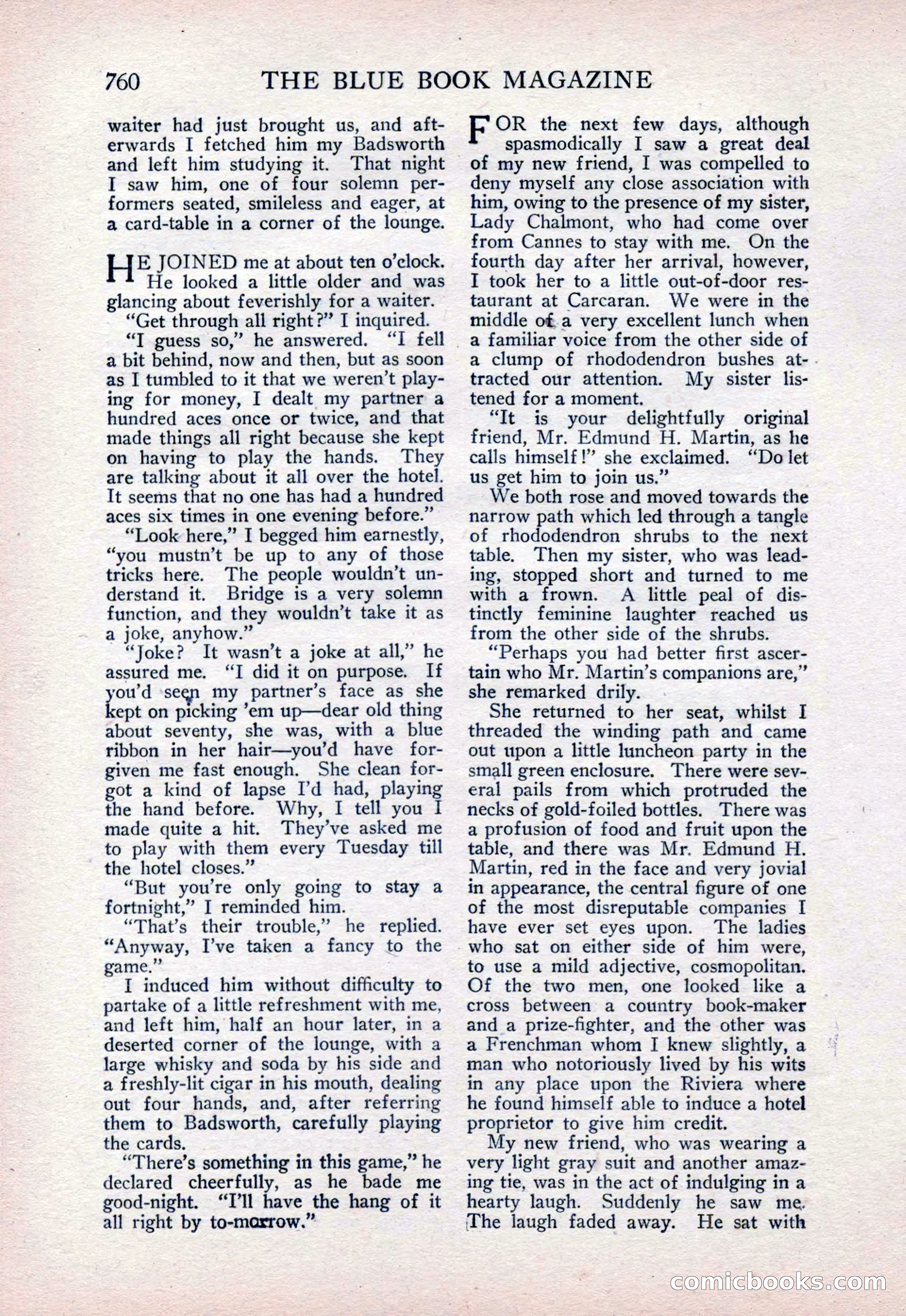 The Blue Book Magazine, February 1915 — page 44 of 246