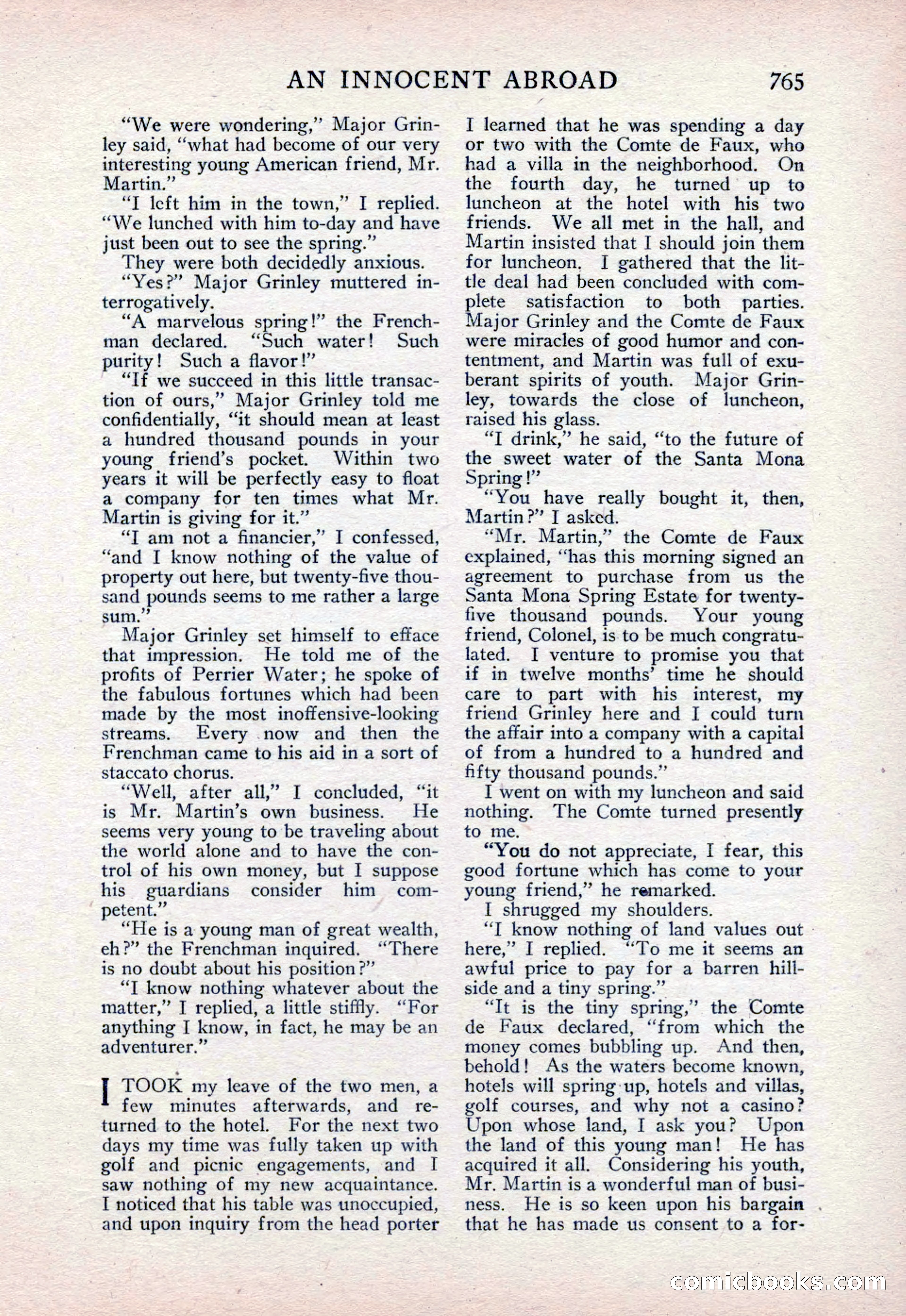 The Blue Book Magazine, February 1915 — page 49 of 246