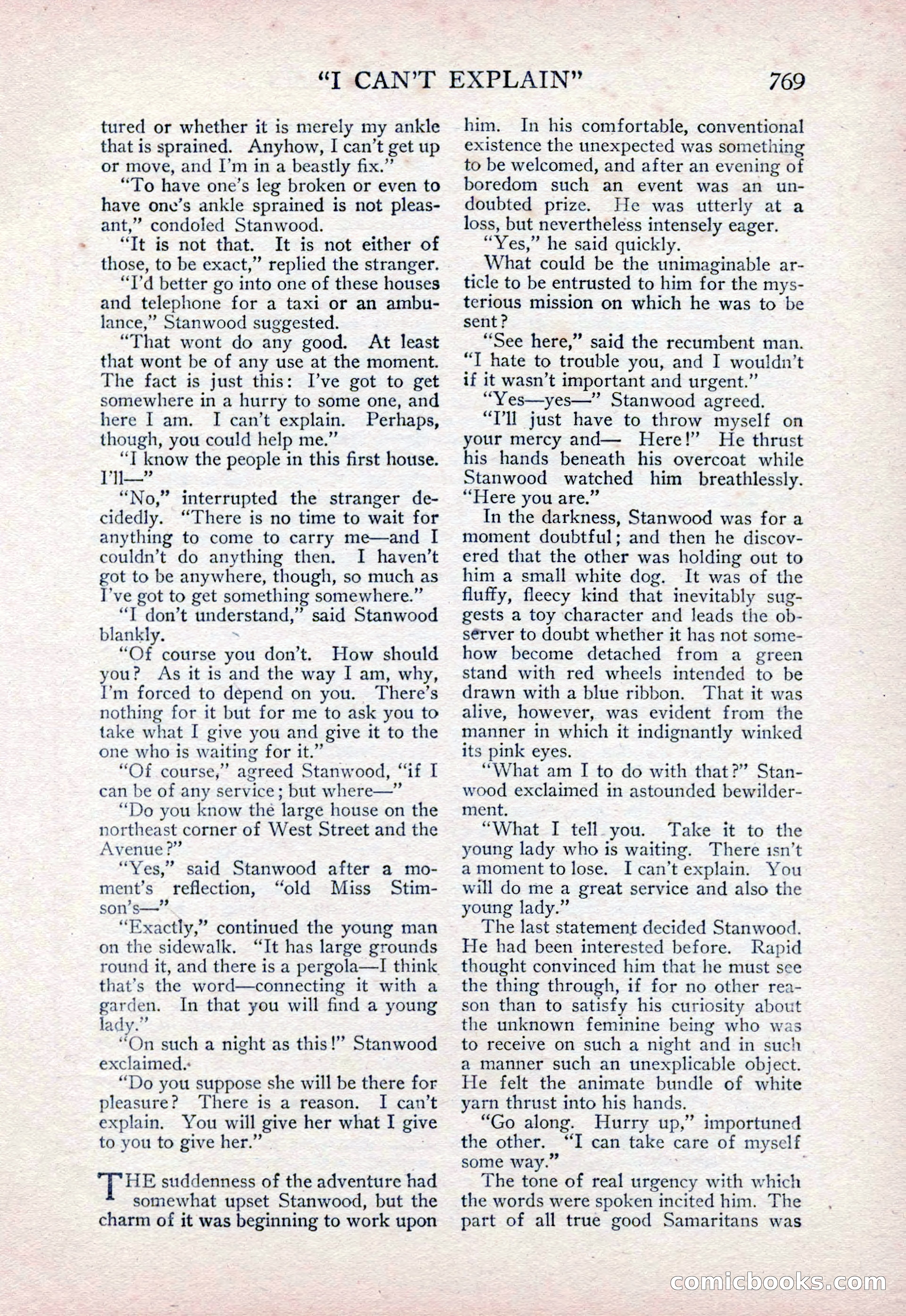 The Blue Book Magazine, February 1915 — page 53 of 246