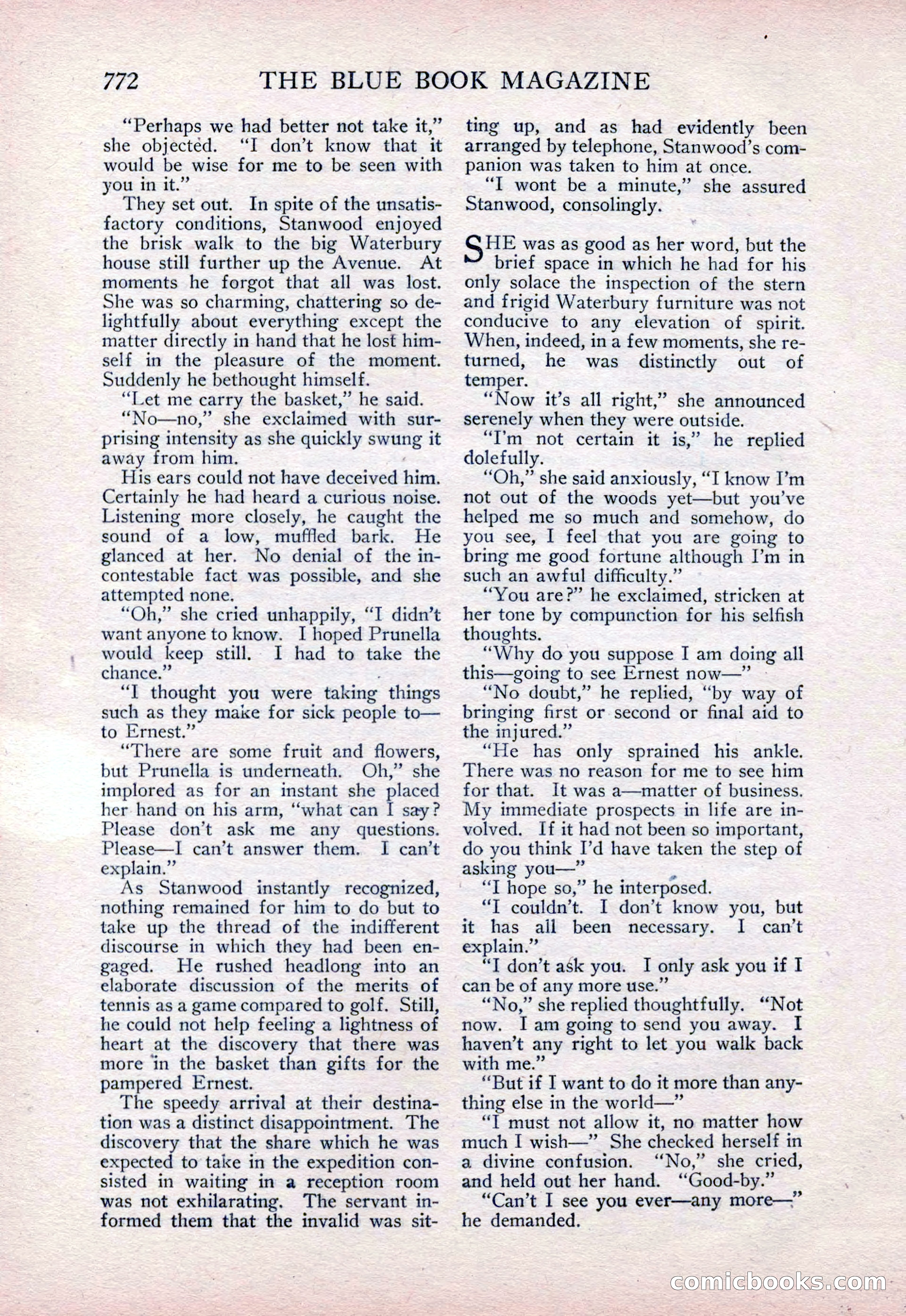 The Blue Book Magazine, February 1915 — page 56 of 246