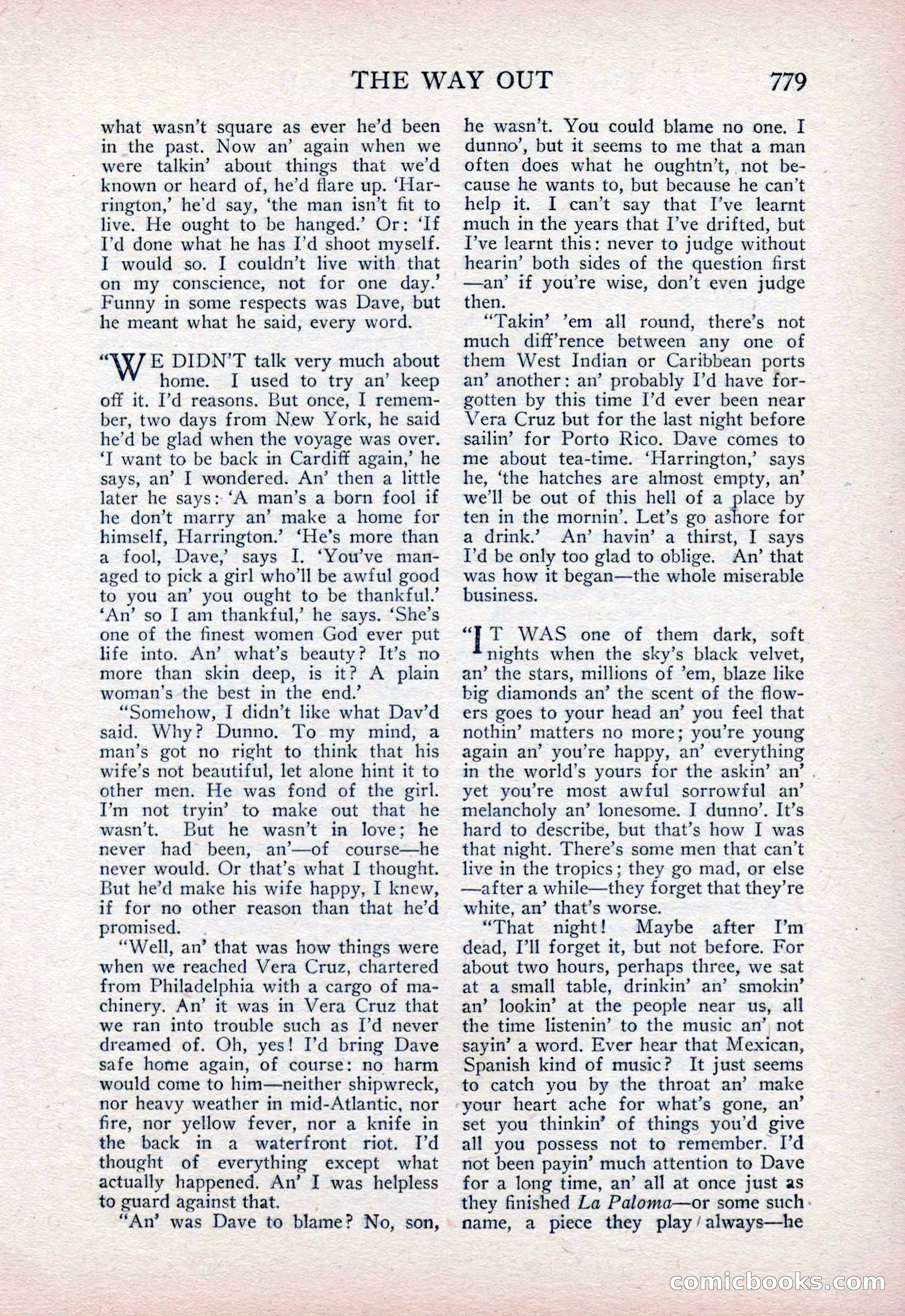 The Blue Book Magazine, February 1915 — page 63 of 246