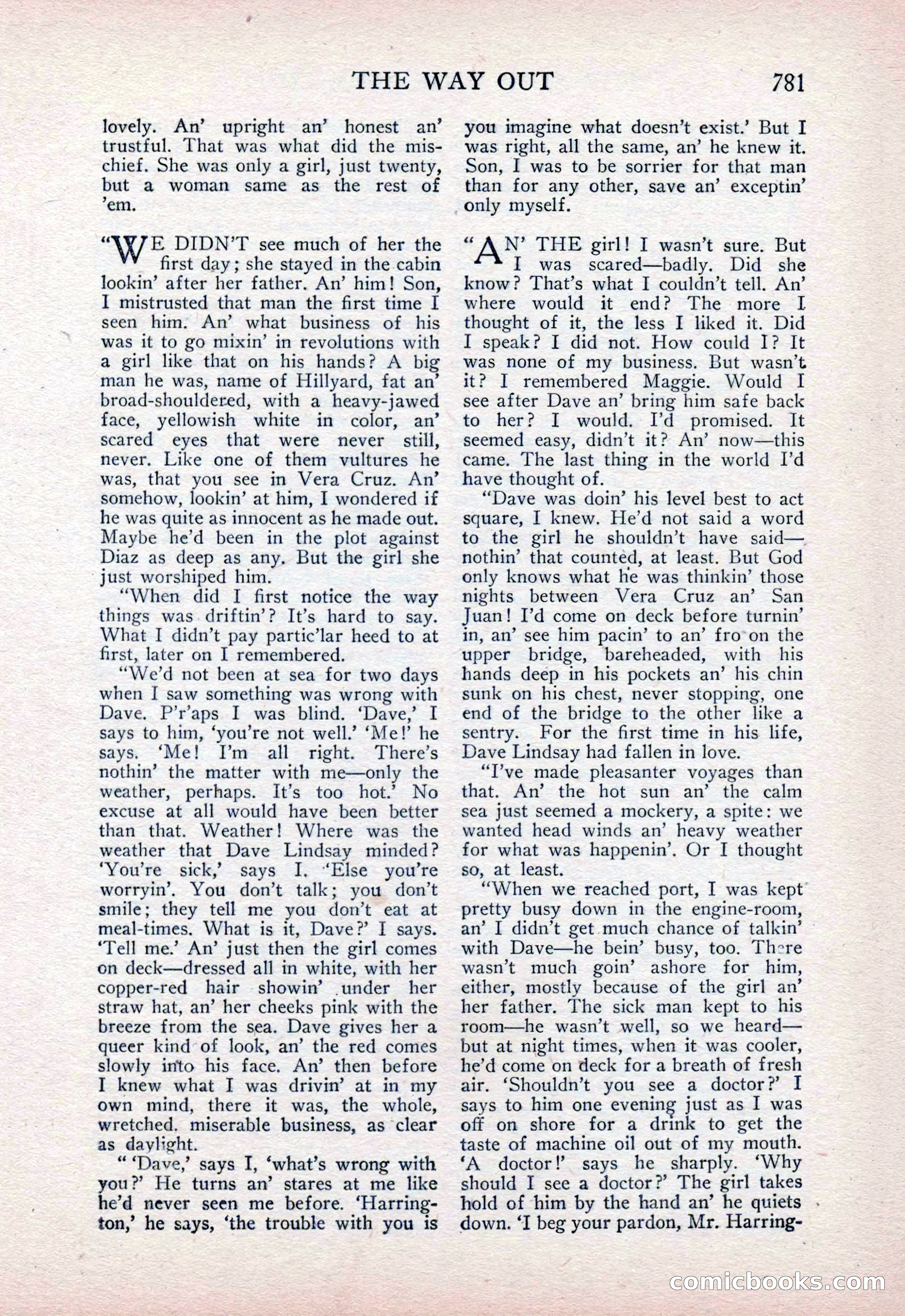 The Blue Book Magazine, February 1915 — page 65 of 246