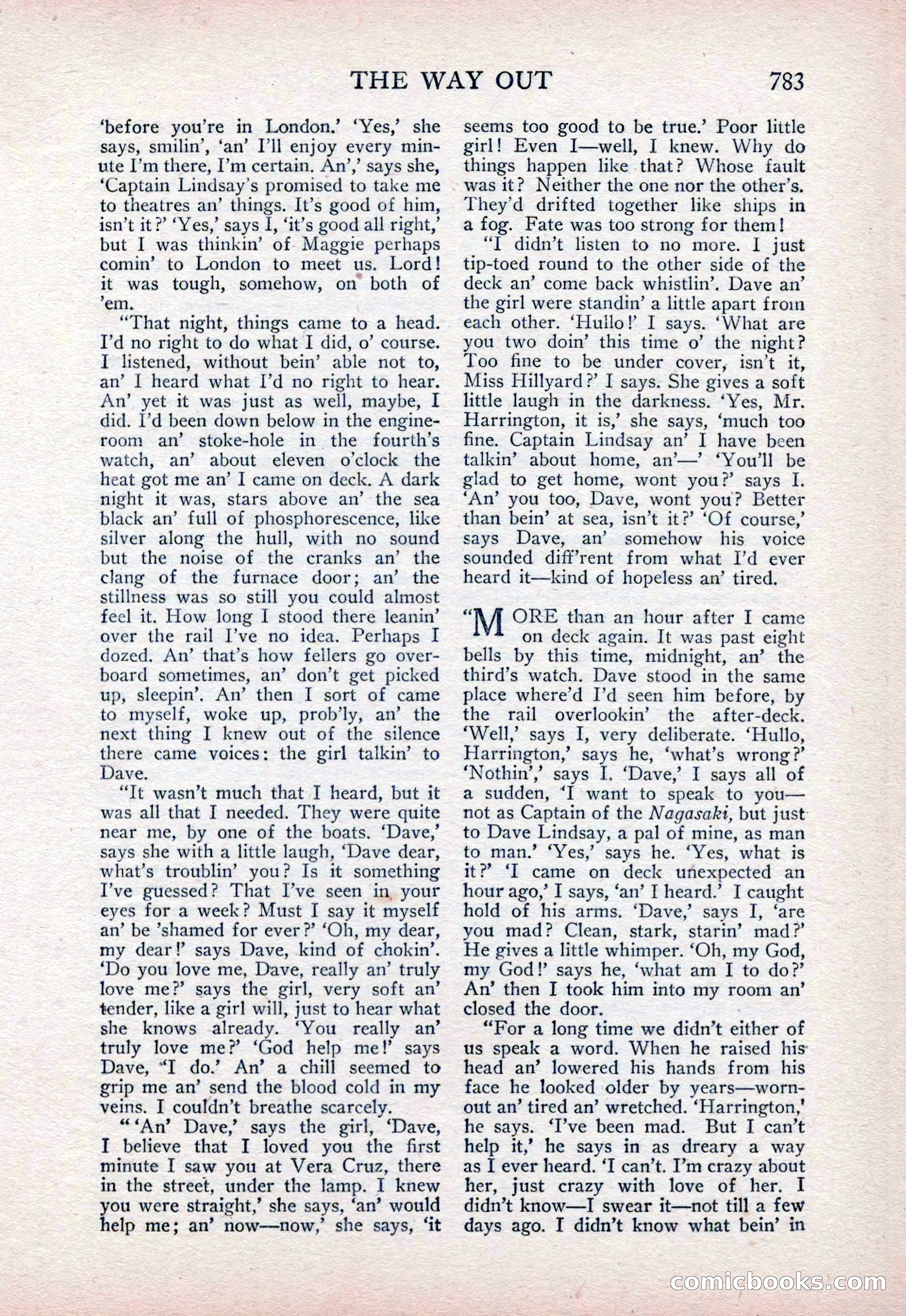 The Blue Book Magazine, February 1915 — page 67 of 246