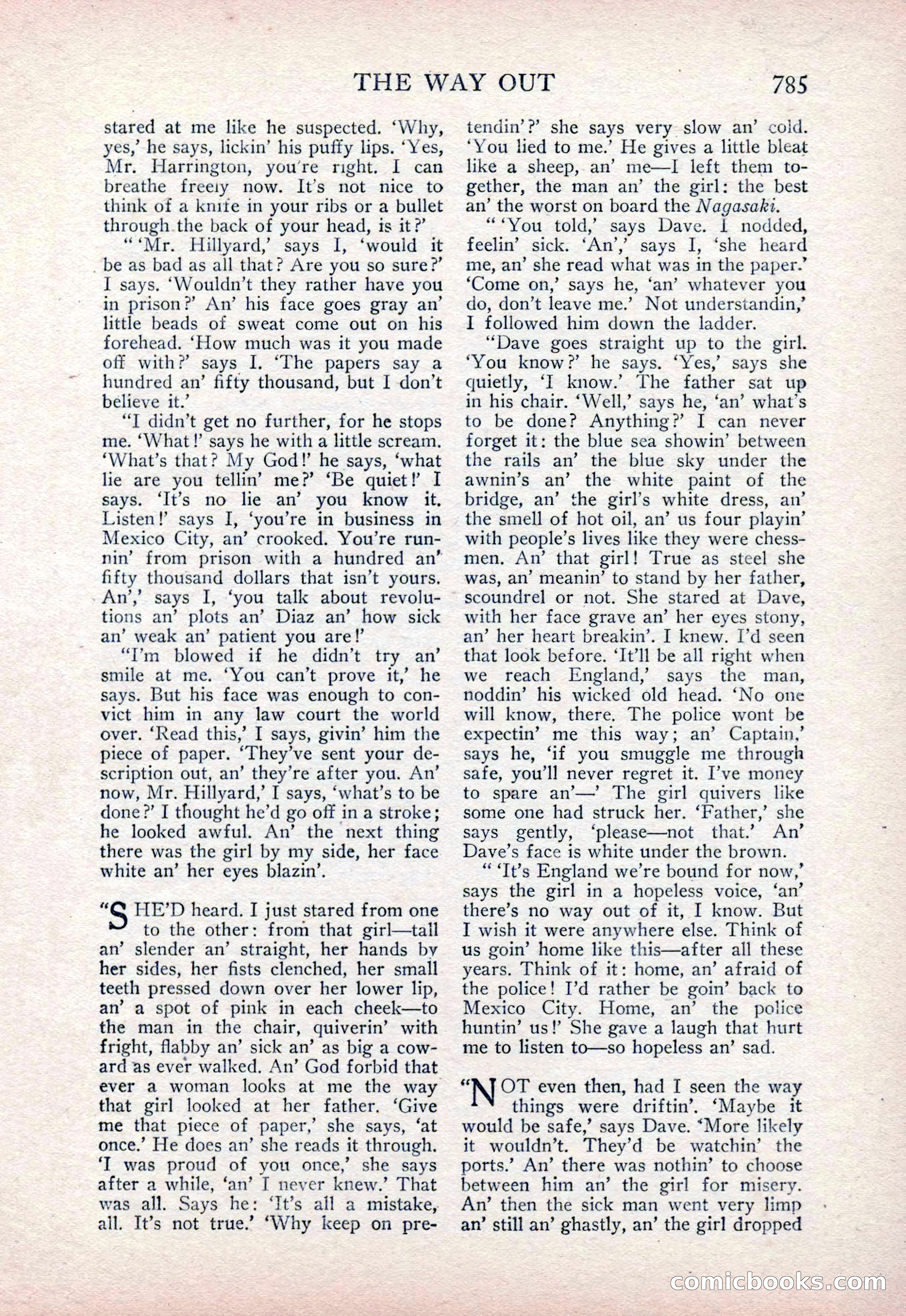 The Blue Book Magazine, February 1915 — page 69 of 246