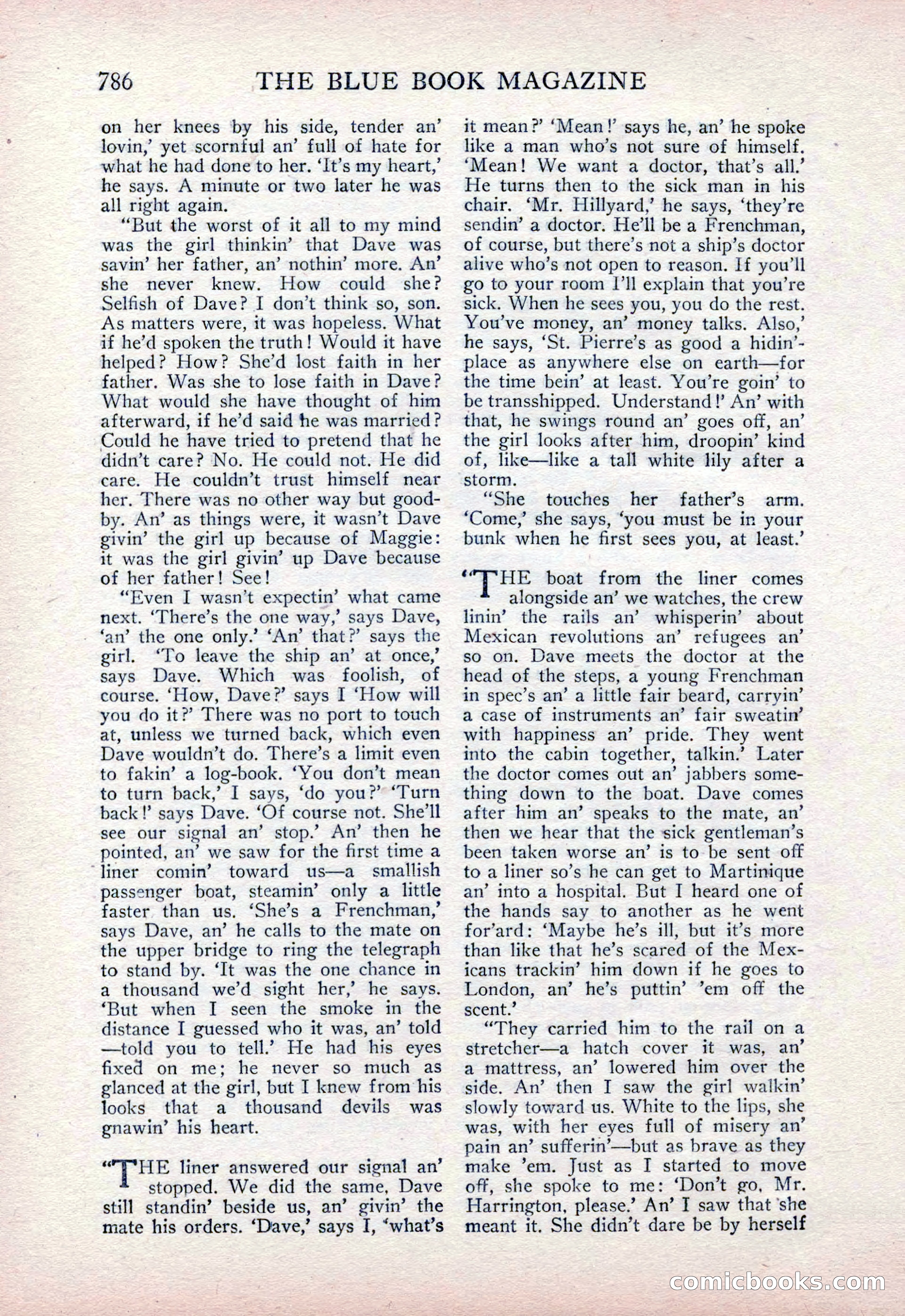 The Blue Book Magazine, February 1915 — page 70 of 246