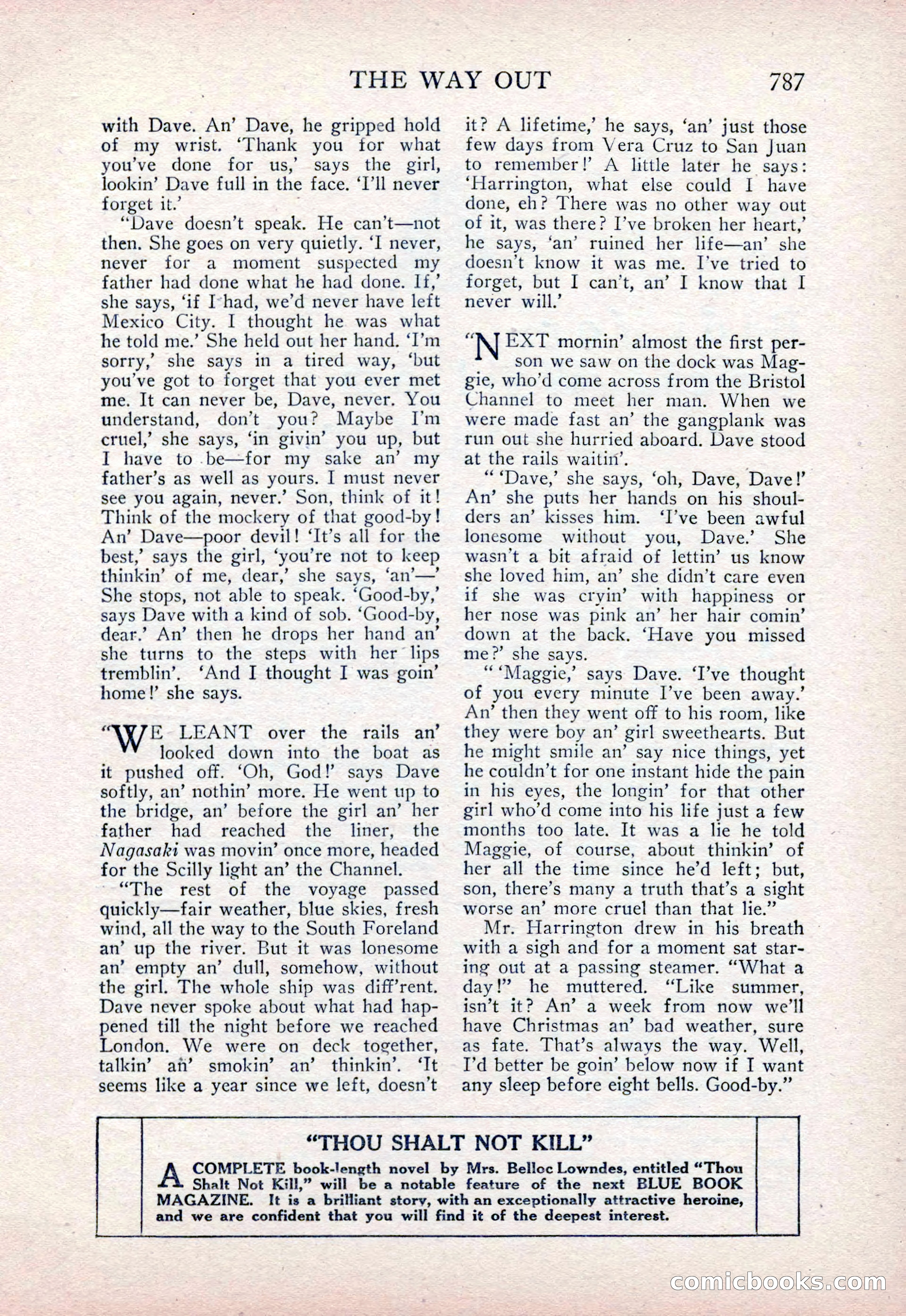 The Blue Book Magazine, February 1915 — page 71 of 246