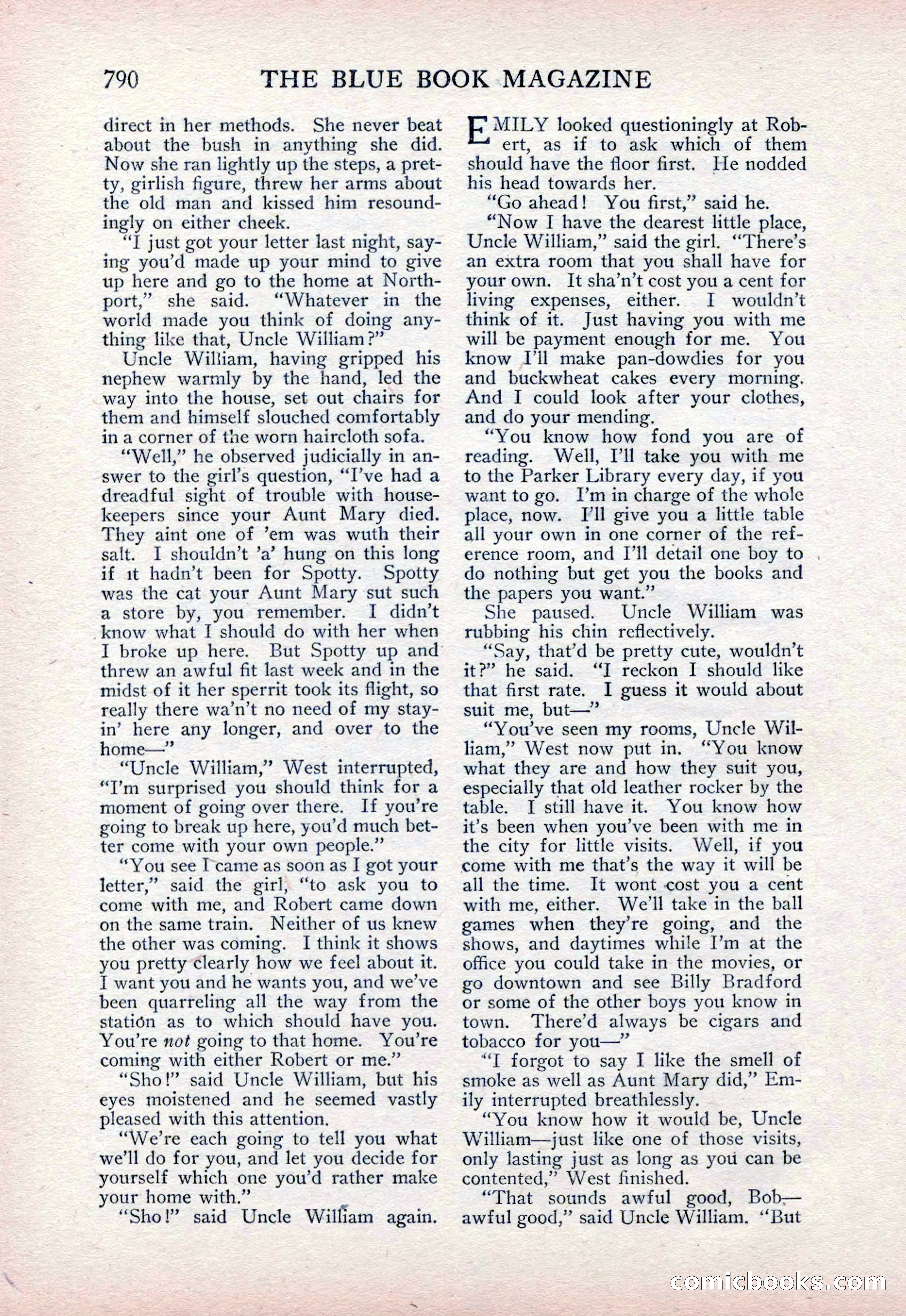 The Blue Book Magazine, February 1915 — page 74 of 246