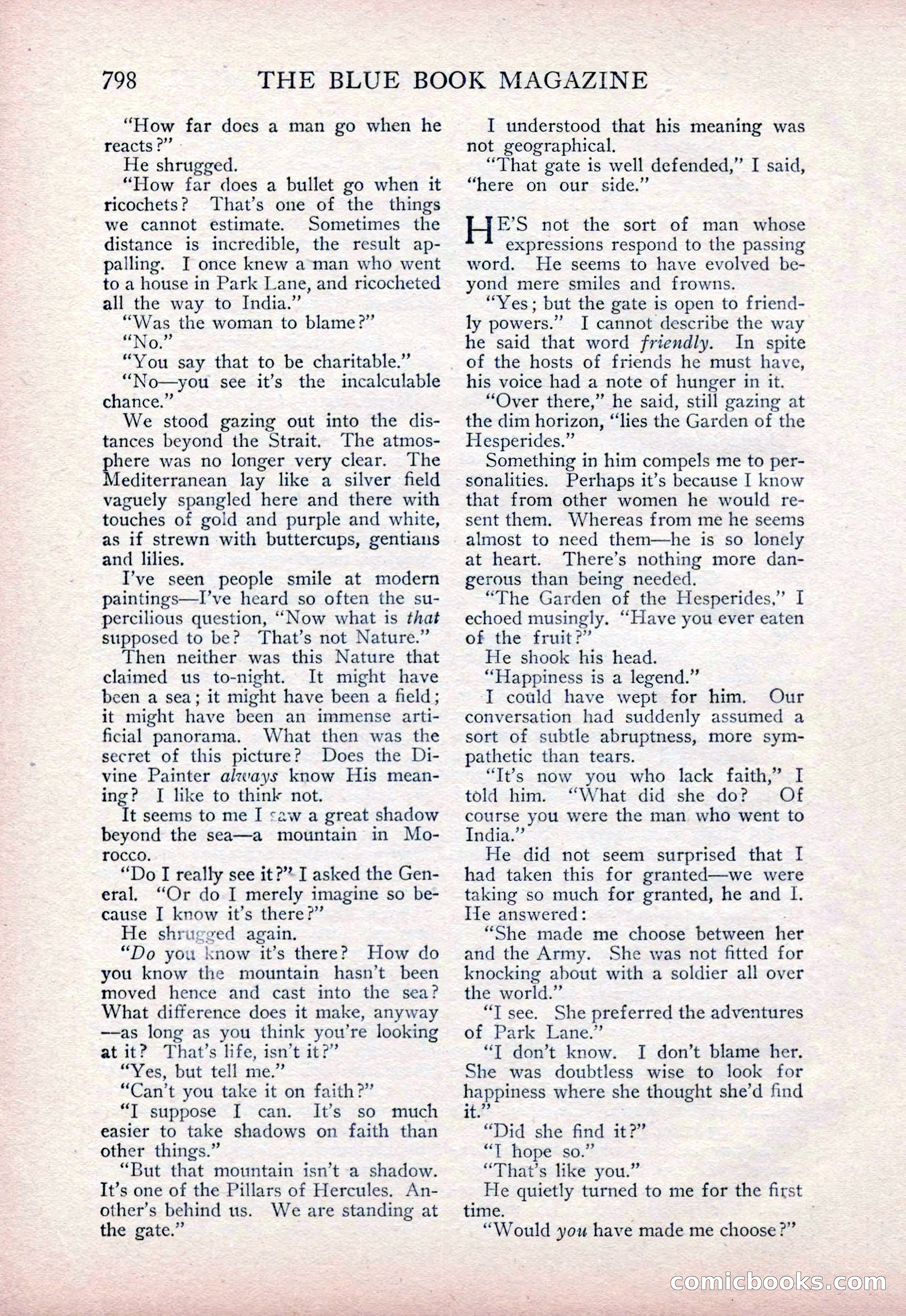 The Blue Book Magazine, February 1915 — page 82 of 246
