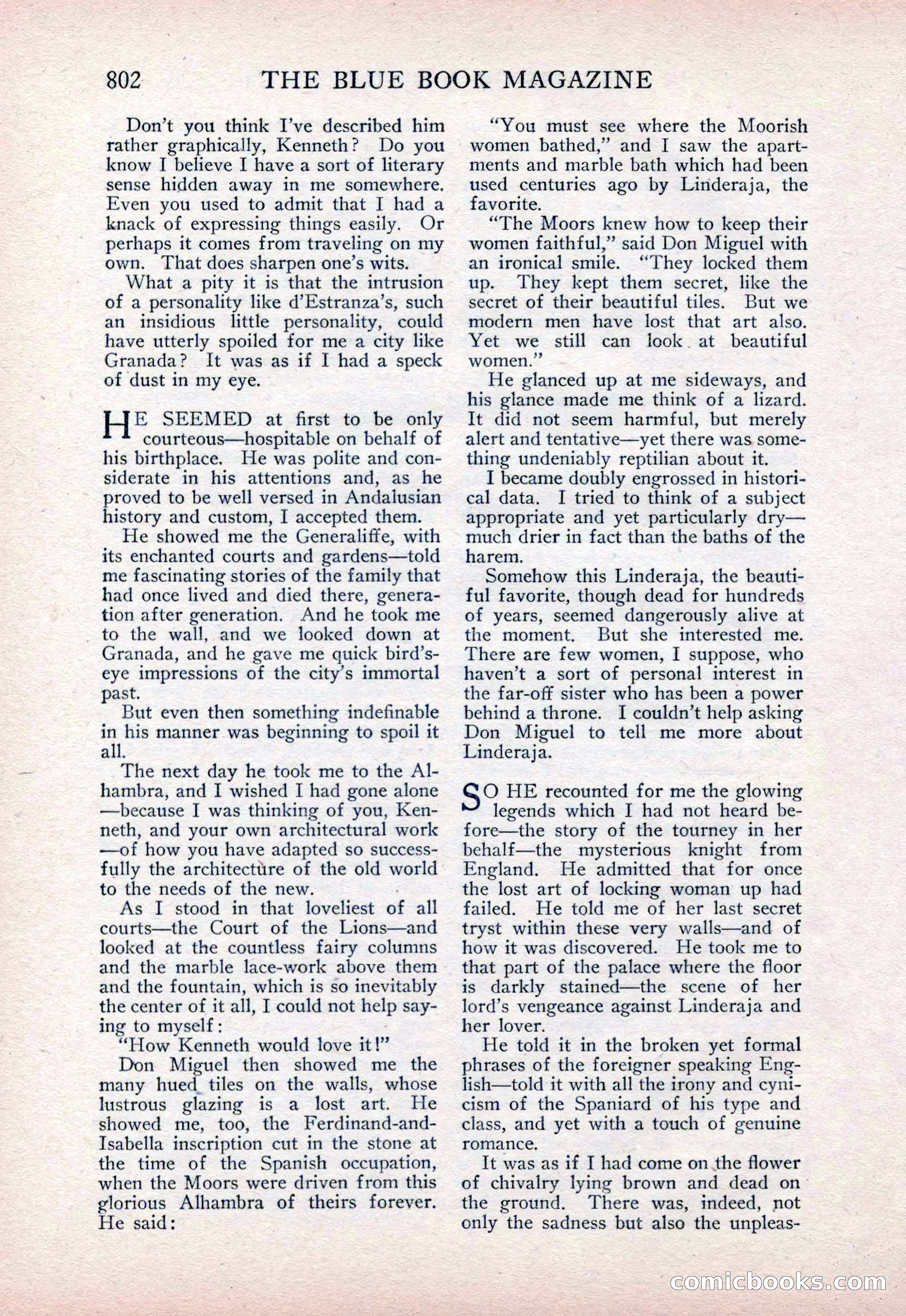 The Blue Book Magazine, February 1915 — page 86 of 246