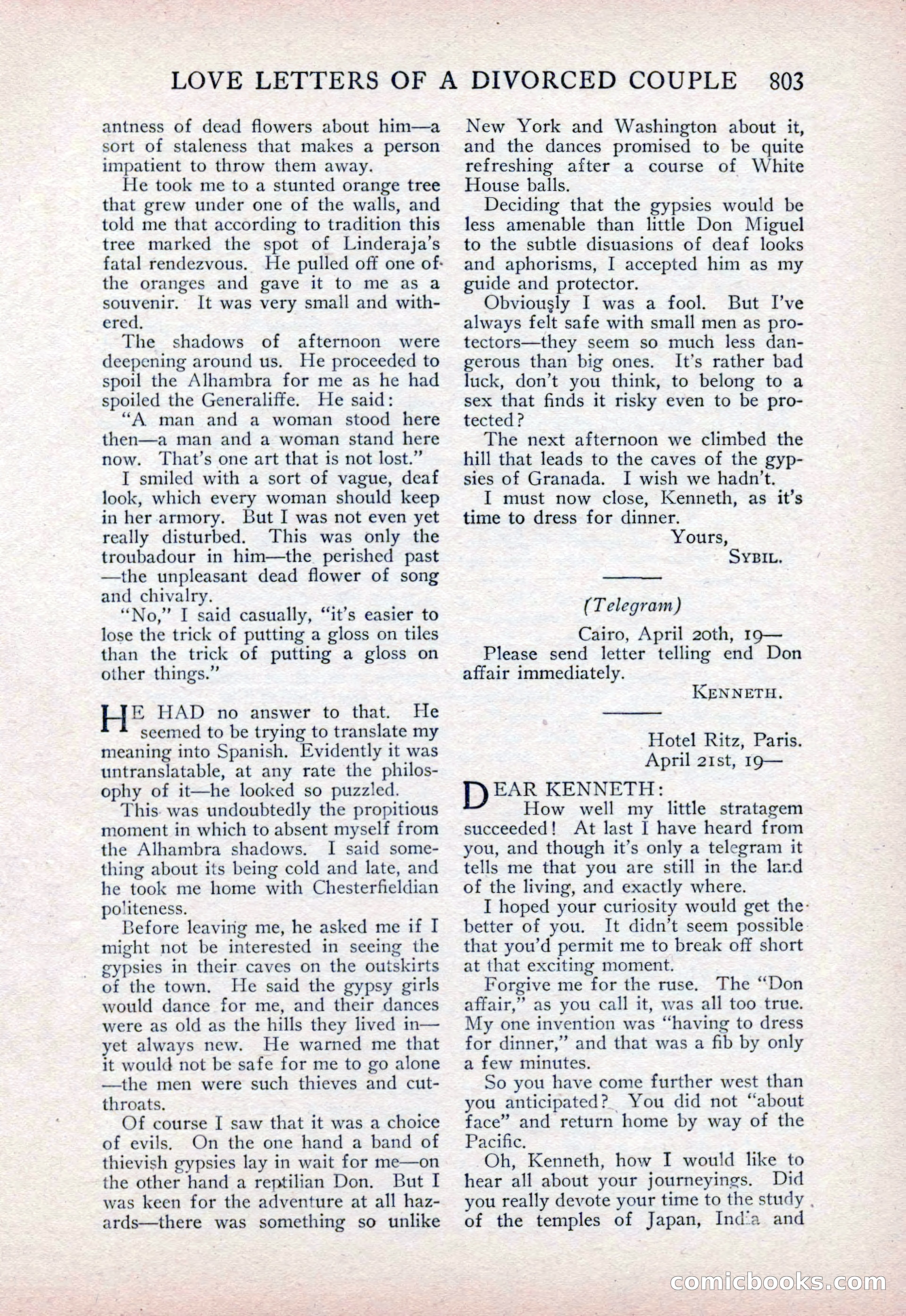 The Blue Book Magazine, February 1915 — page 87 of 246