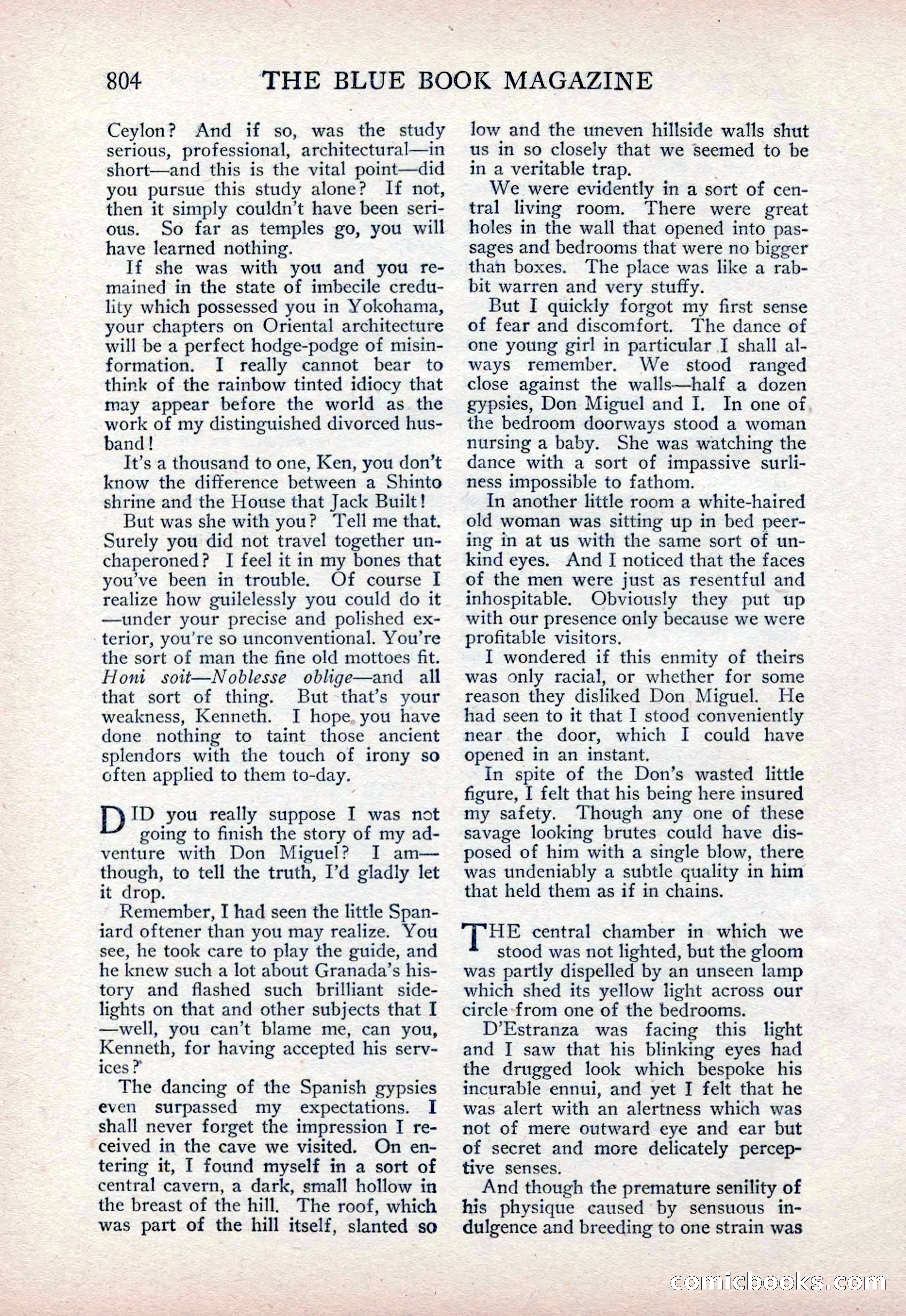 The Blue Book Magazine, February 1915 — page 88 of 246
