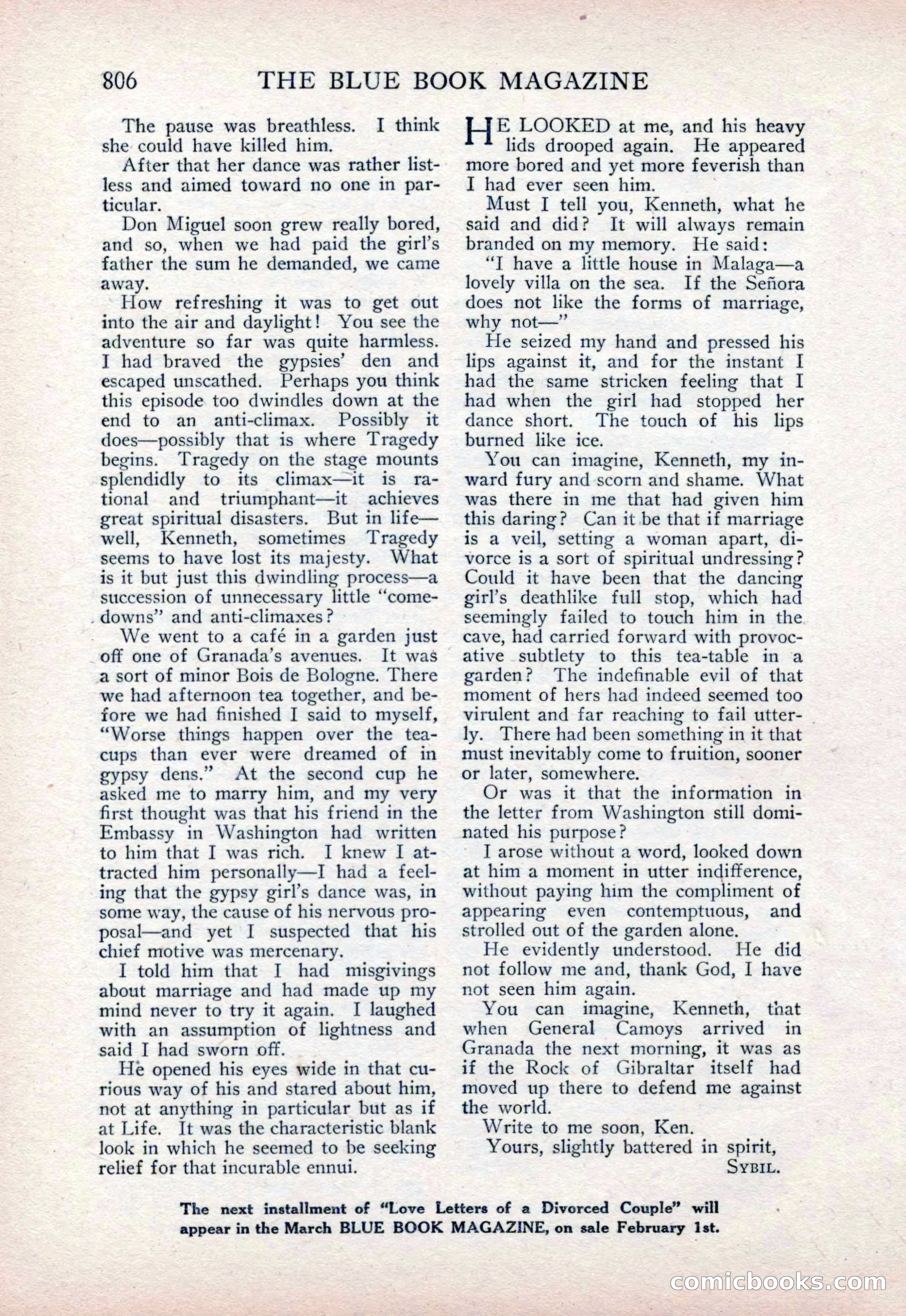 The Blue Book Magazine, February 1915 — page 90 of 246