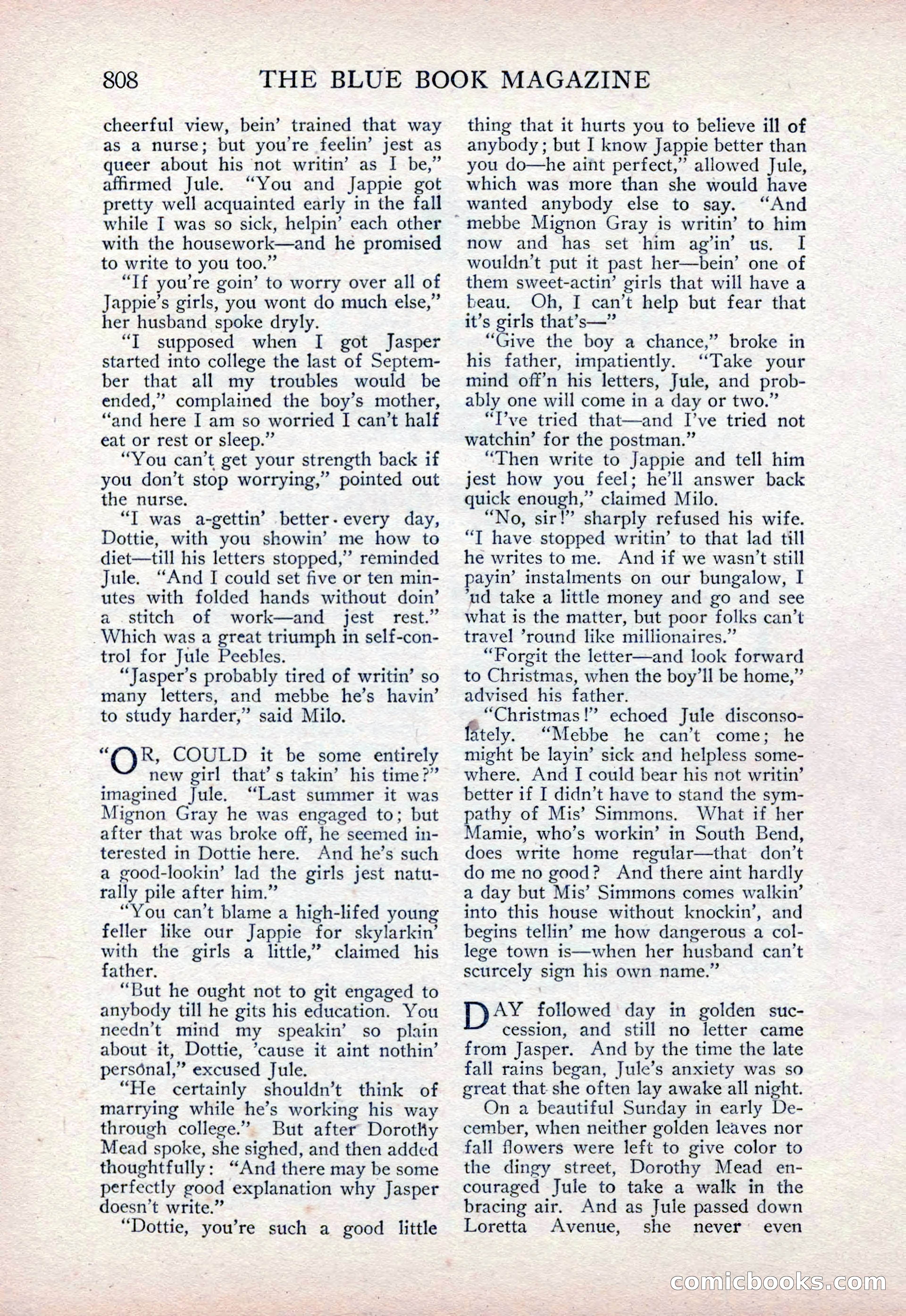 The Blue Book Magazine, February 1915 — page 92 of 246