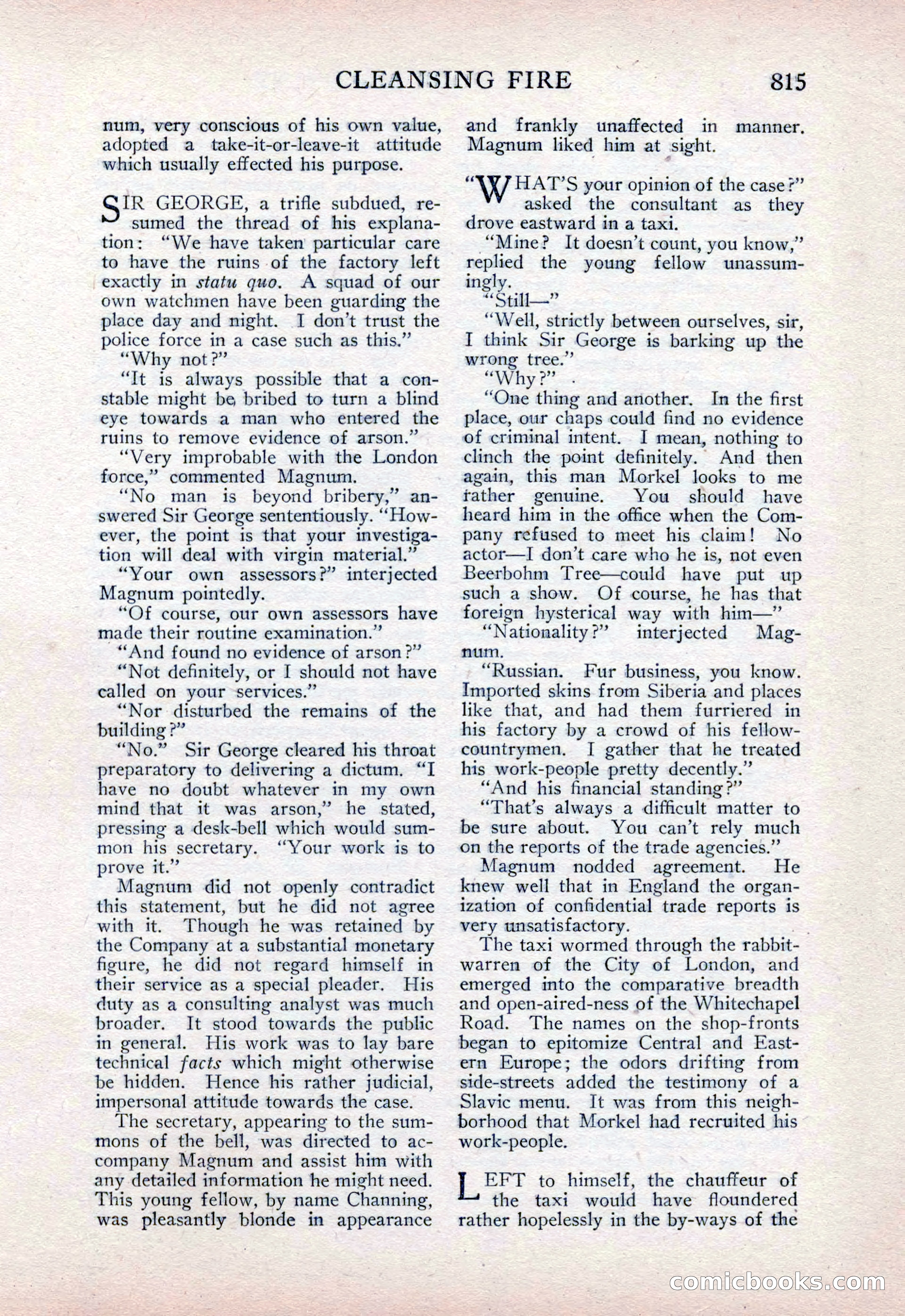 The Blue Book Magazine, February 1915 — page 99 of 246