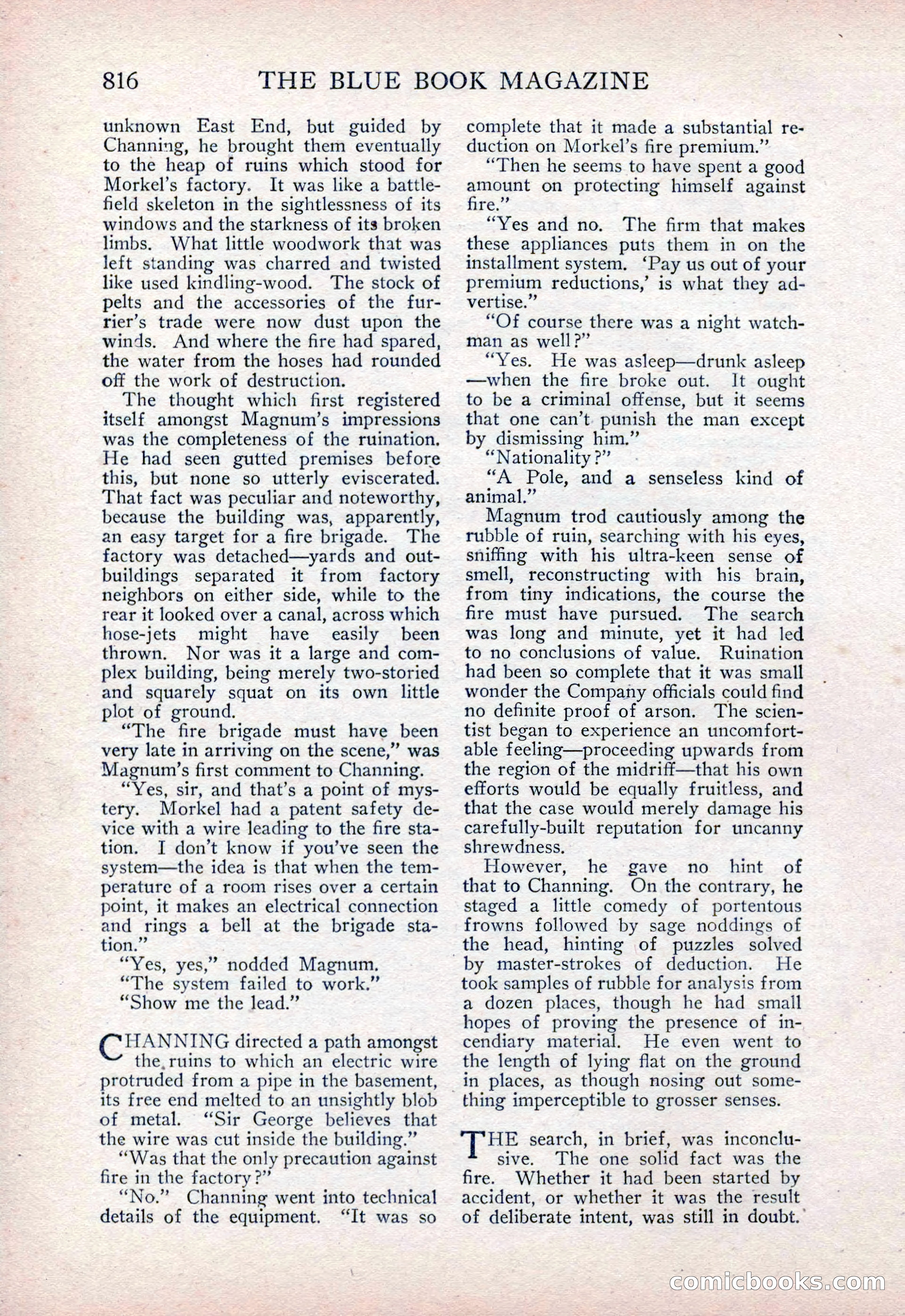 The Blue Book Magazine, February 1915 — page 100 of 246