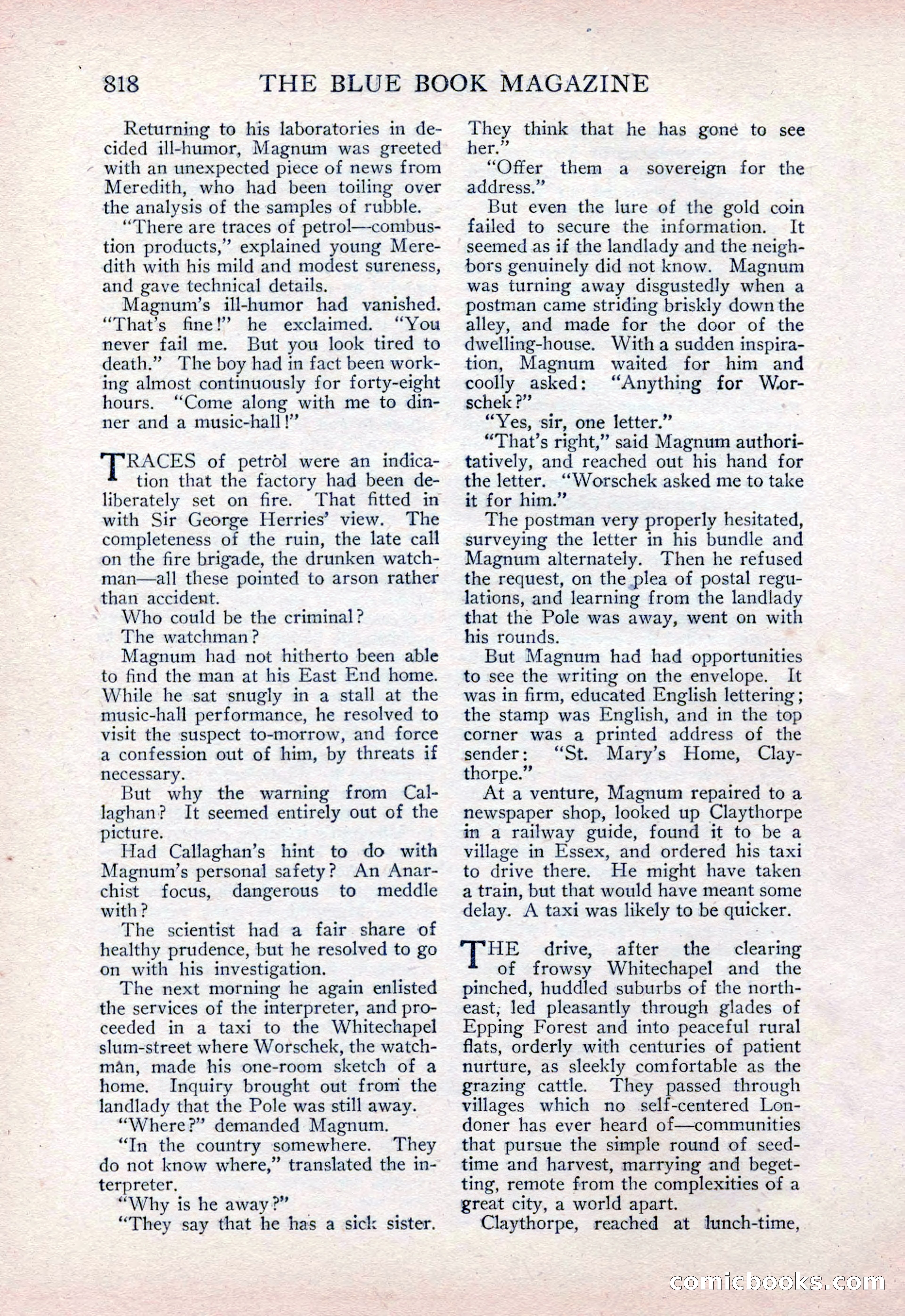 The Blue Book Magazine, February 1915 — page 102 of 246