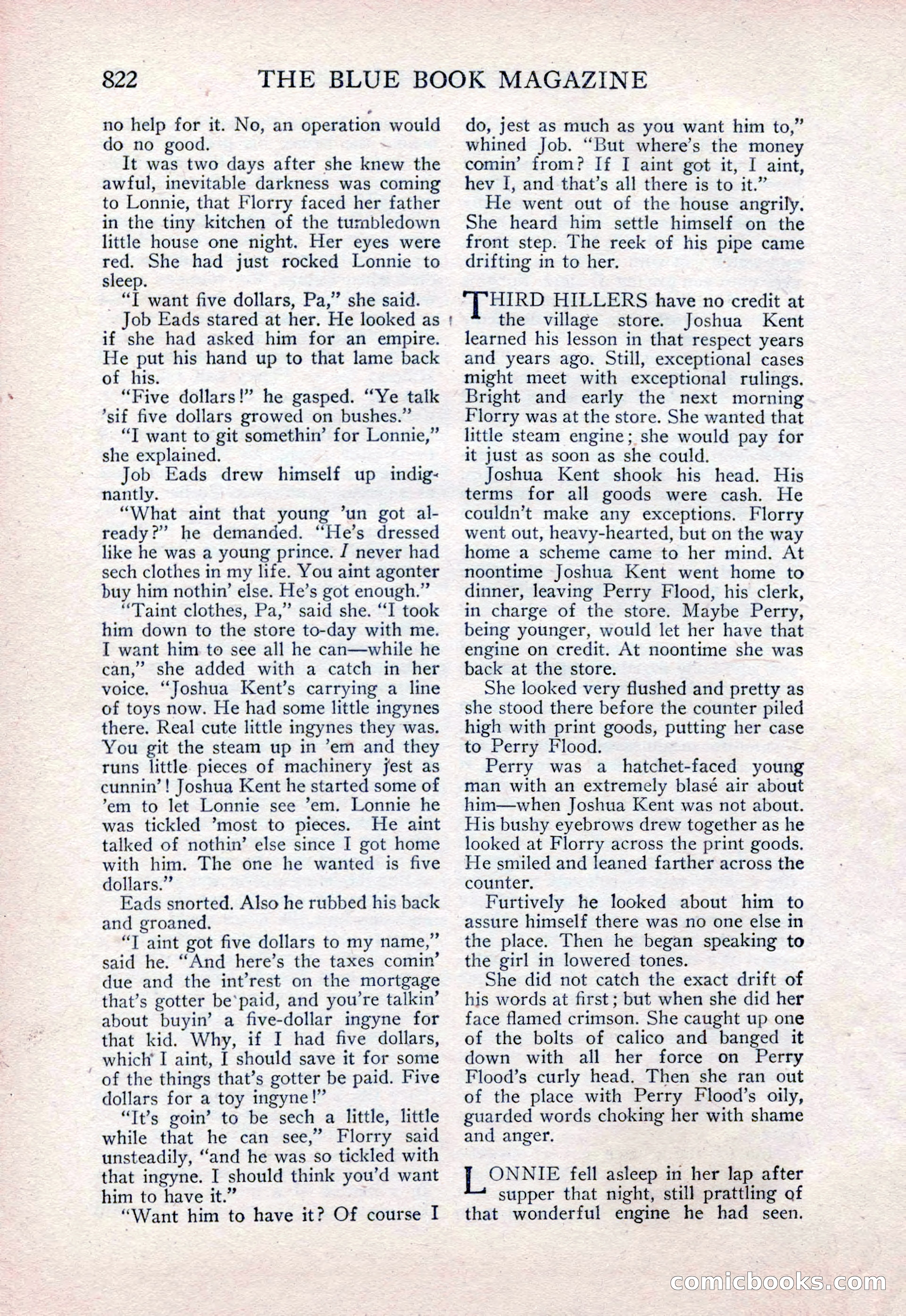 The Blue Book Magazine, February 1915 — page 106 of 246
