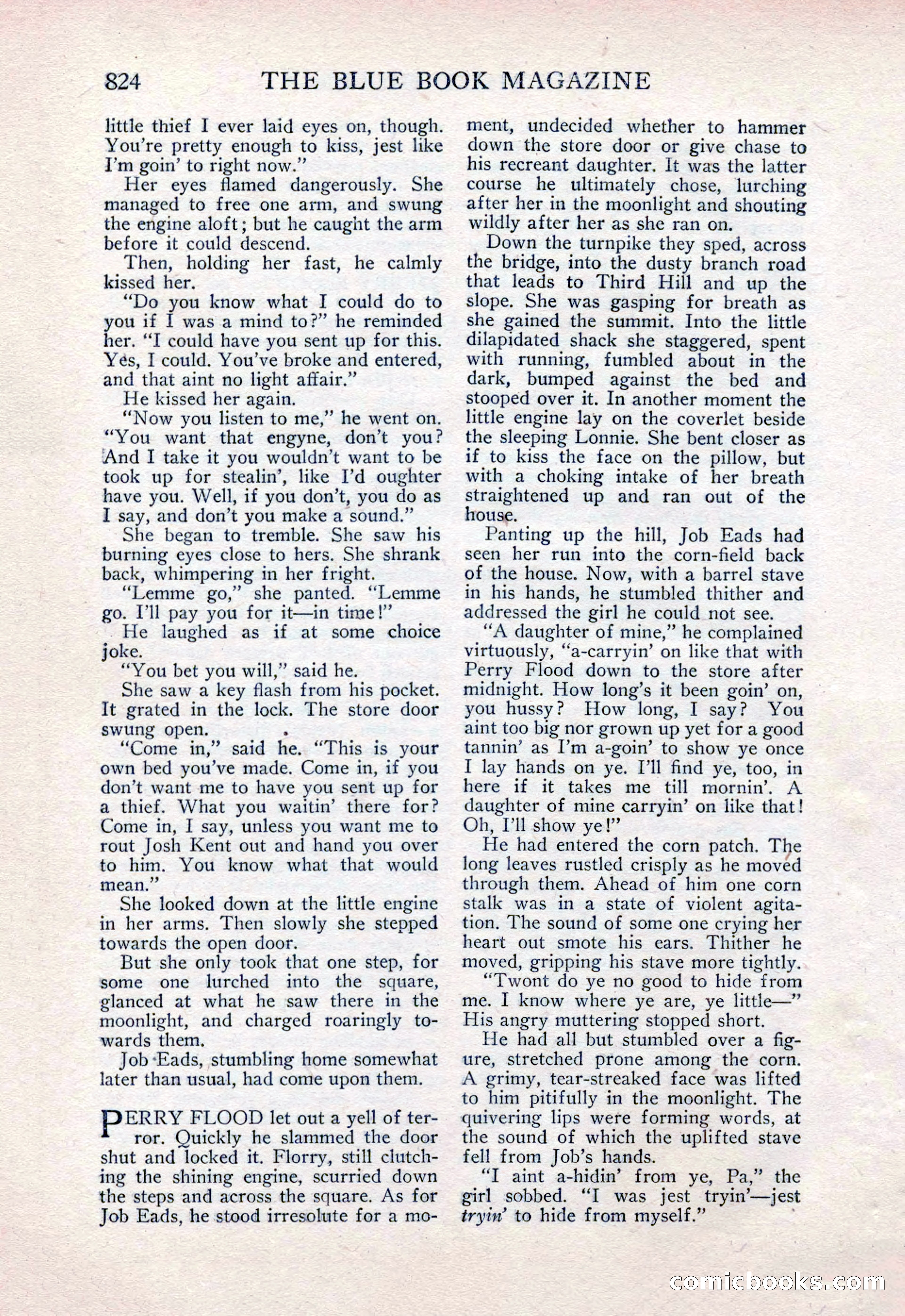 The Blue Book Magazine, February 1915 — page 108 of 246
