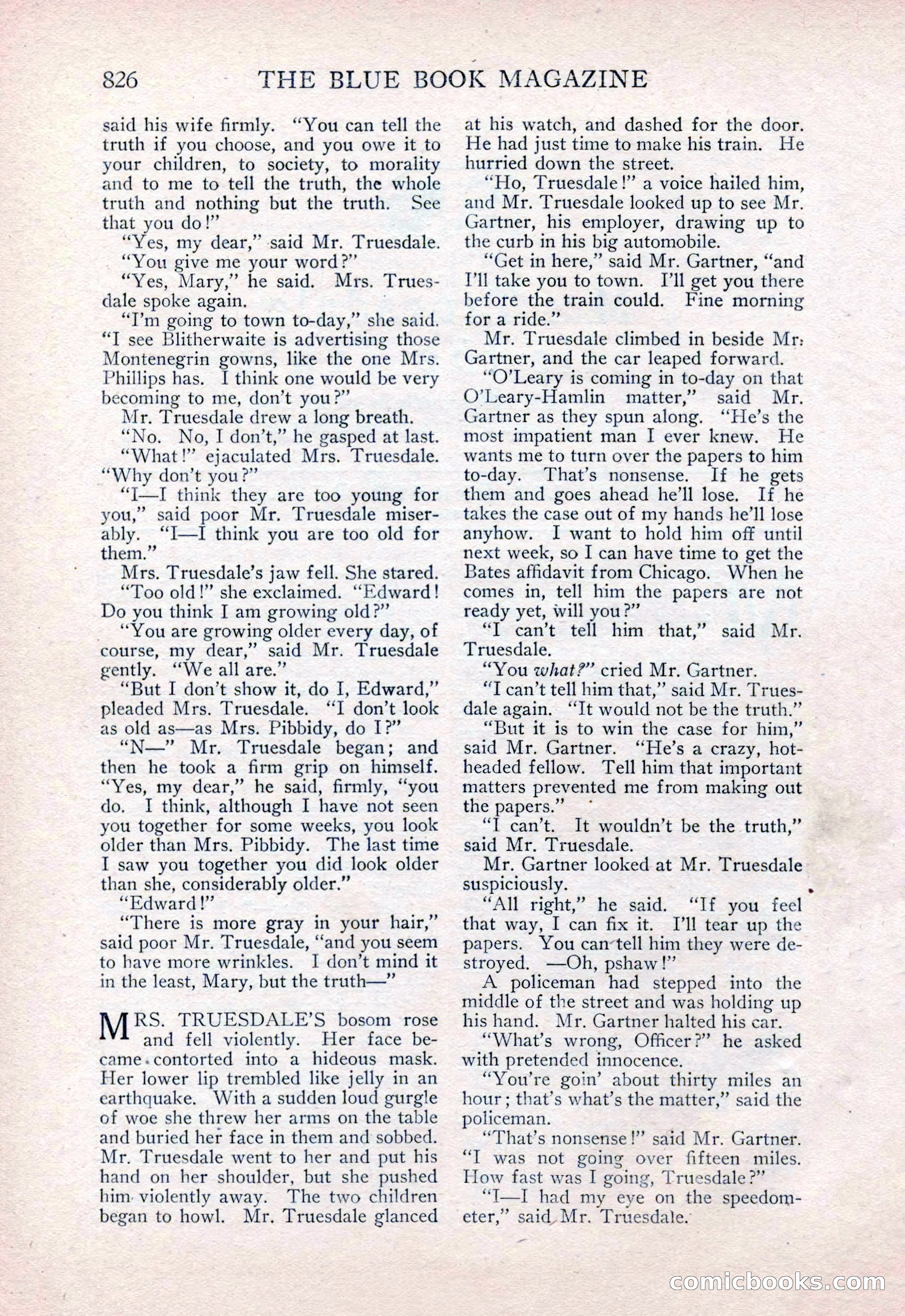 The Blue Book Magazine, February 1915 — page 110 of 246