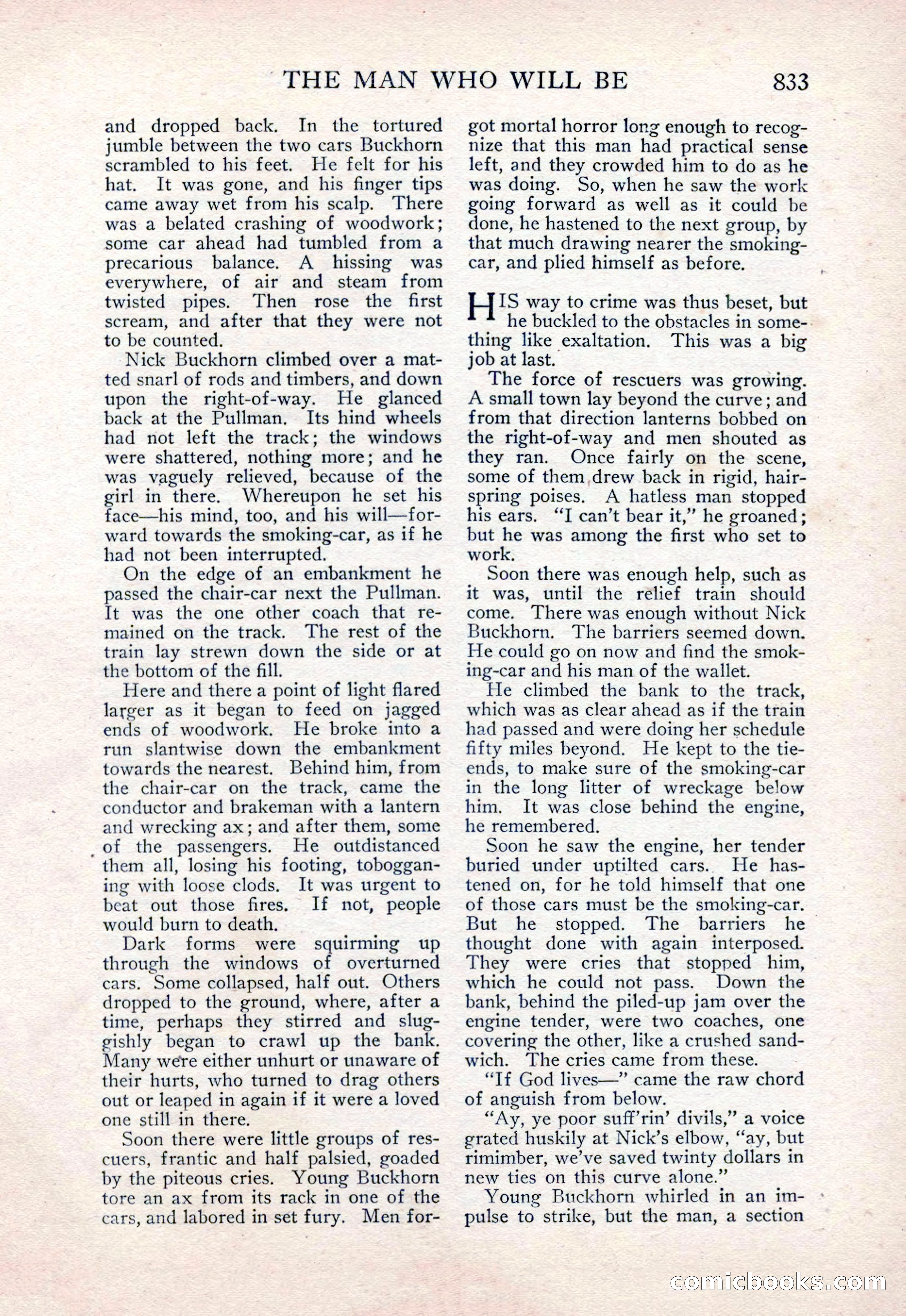 The Blue Book Magazine, February 1915 — page 117 of 246