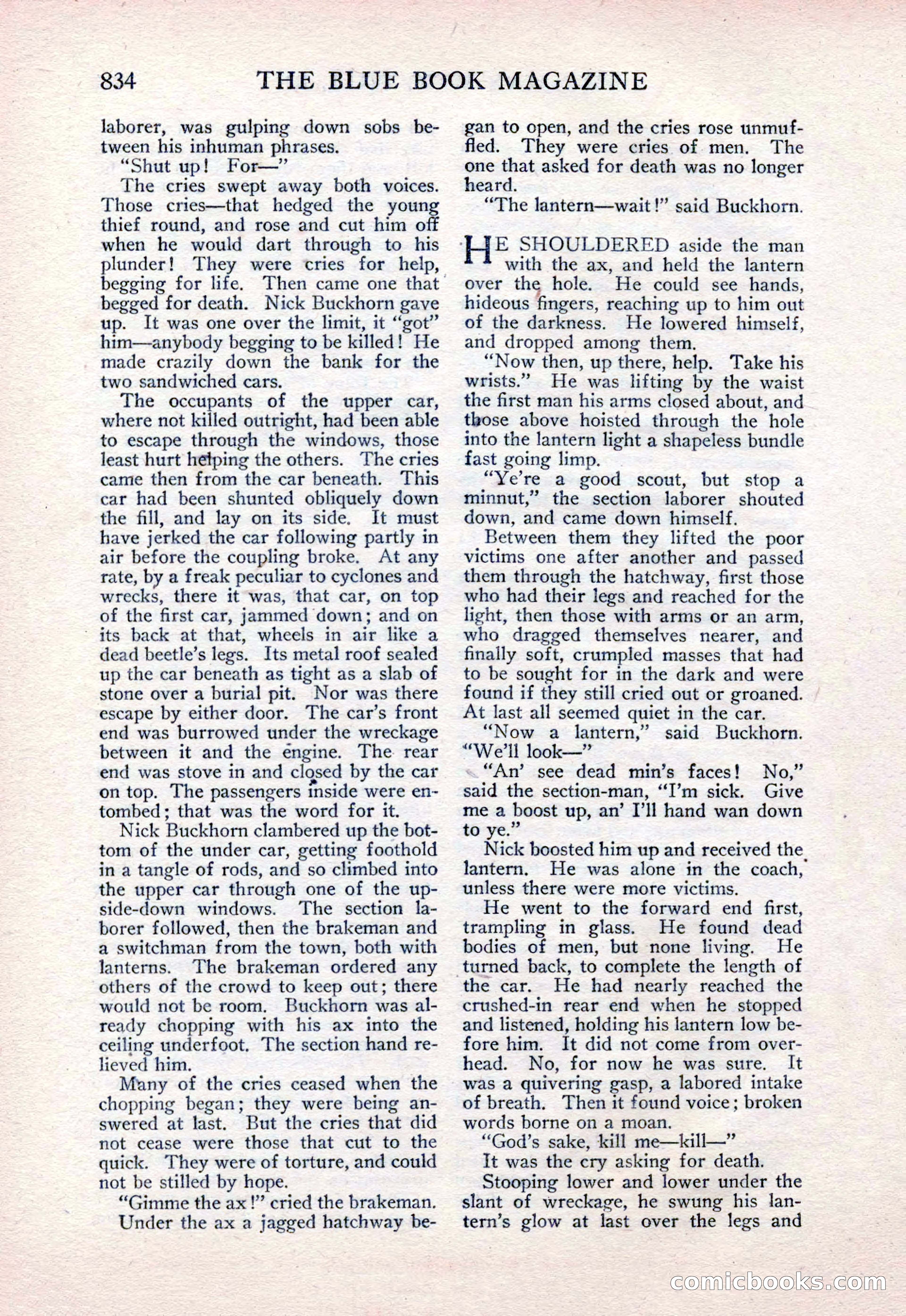 The Blue Book Magazine, February 1915 — page 118 of 246