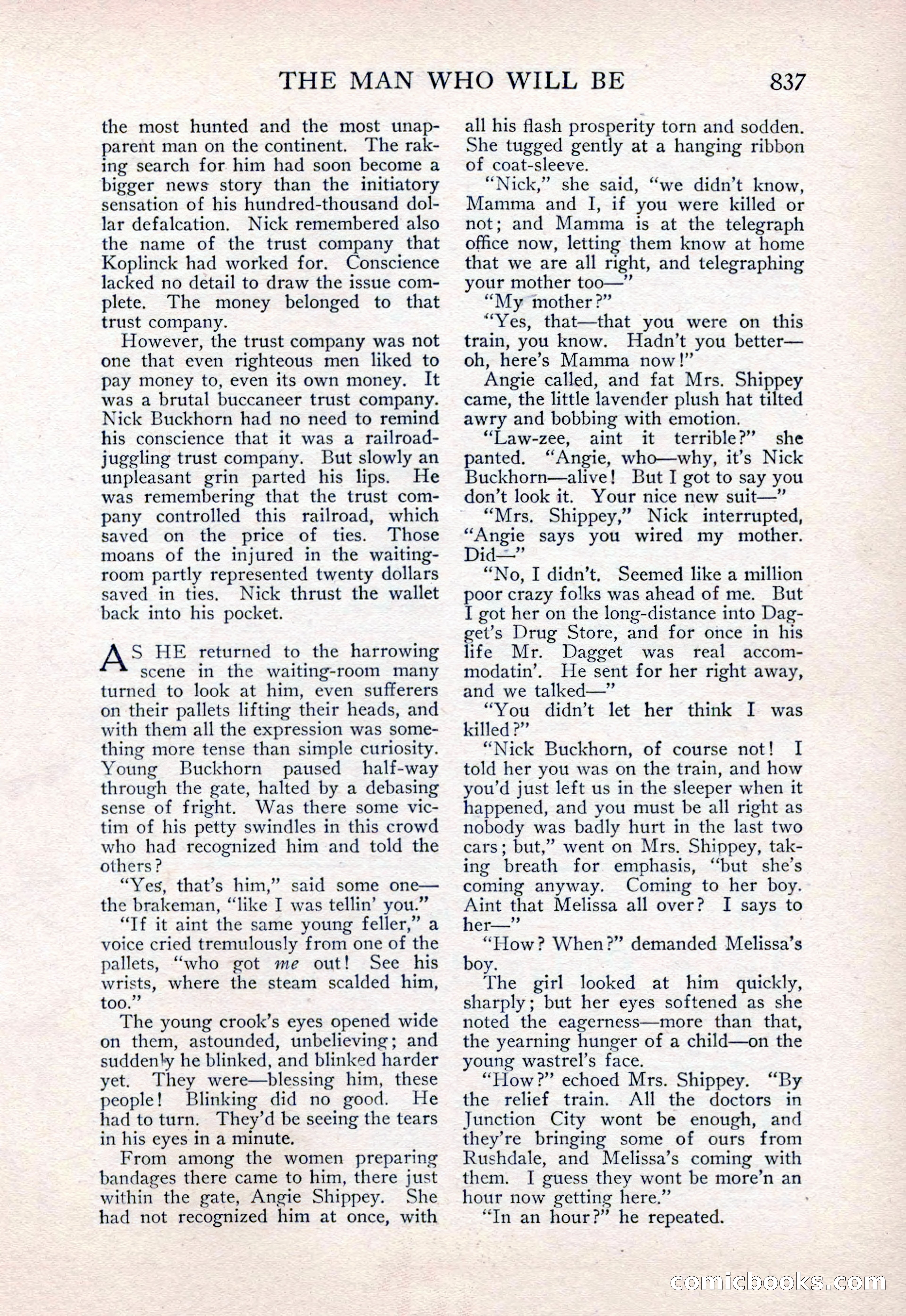The Blue Book Magazine, February 1915 — page 121 of 246