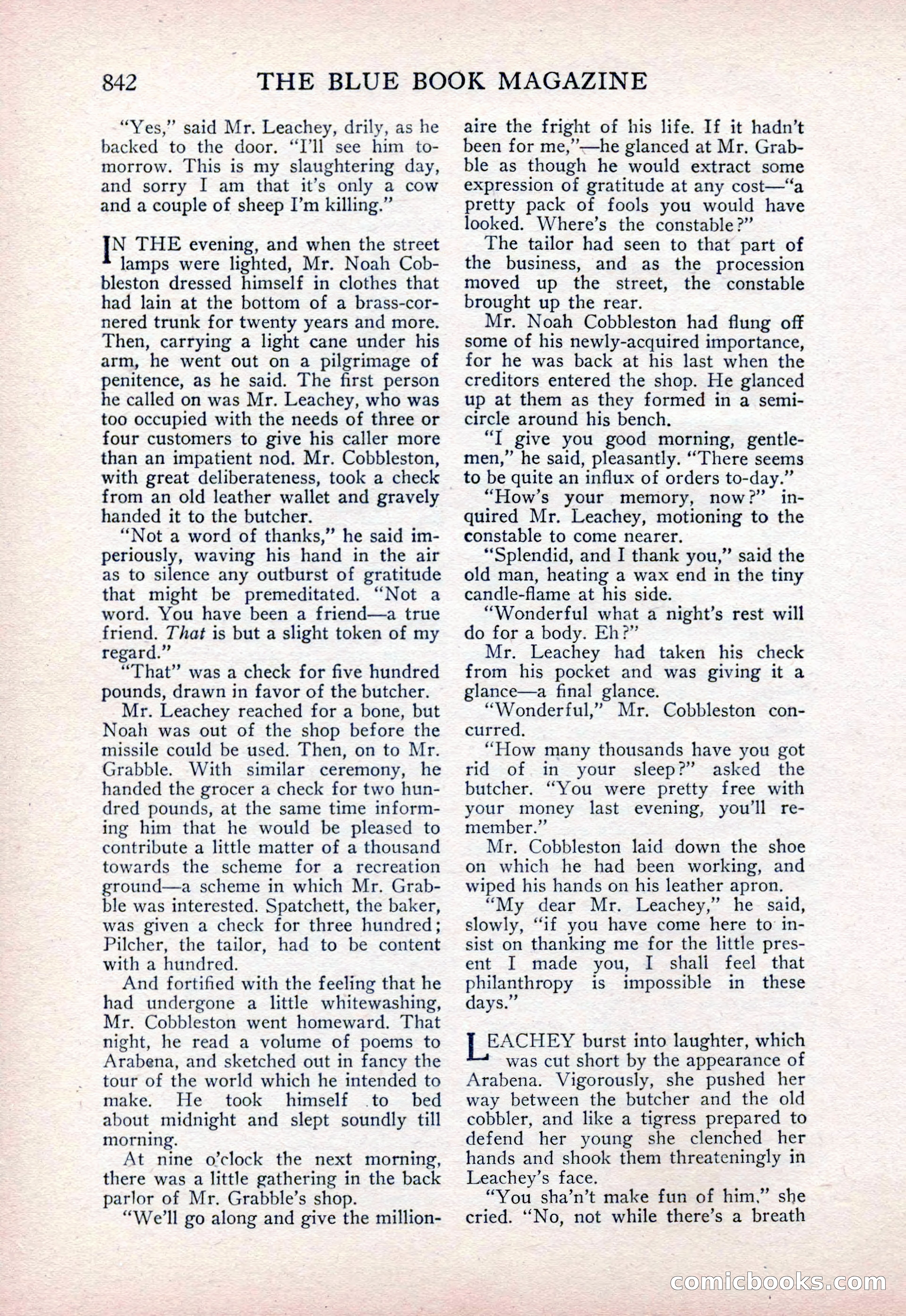 The Blue Book Magazine, February 1915 — page 126 of 246
