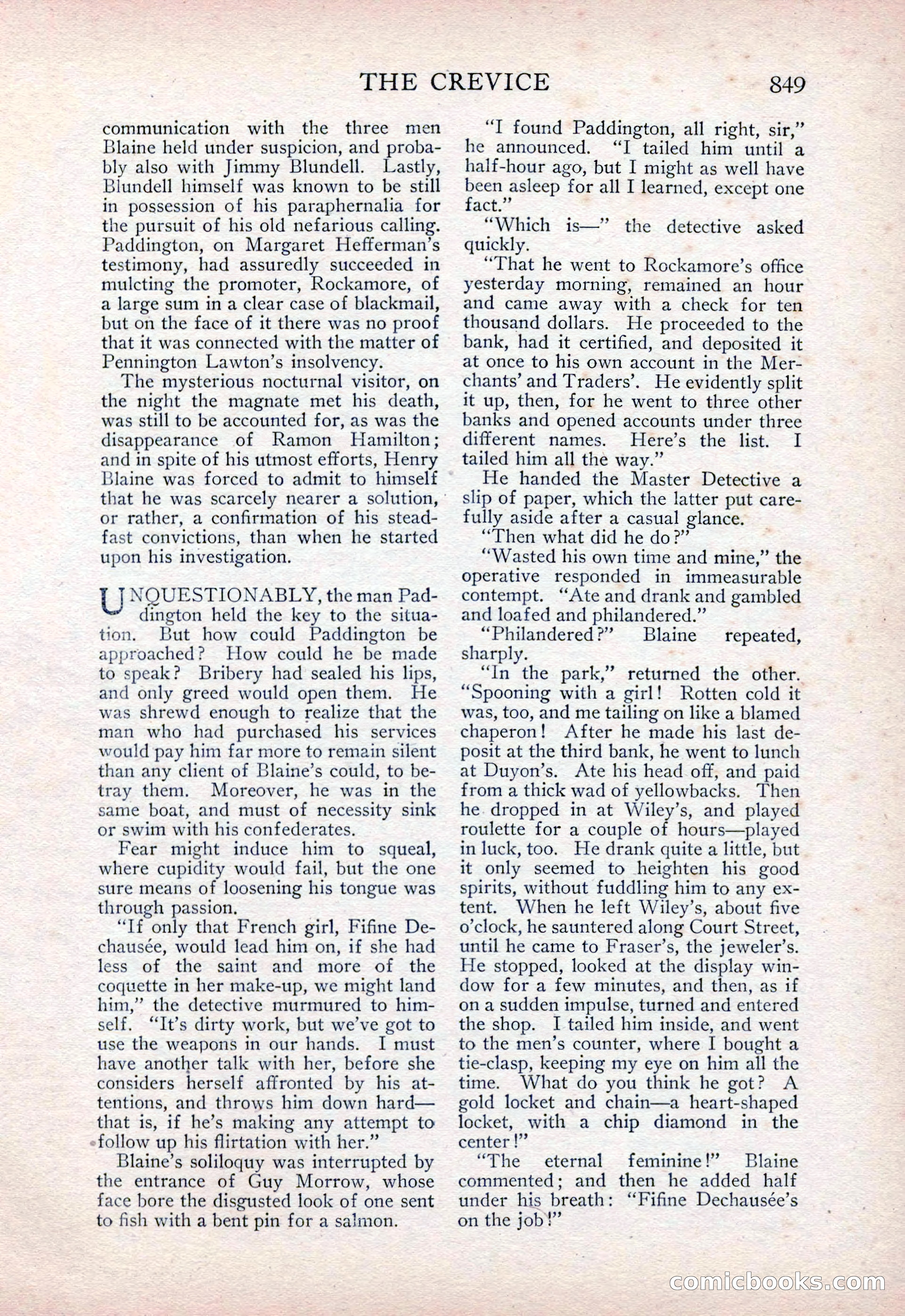The Blue Book Magazine, February 1915 — page 133 of 246