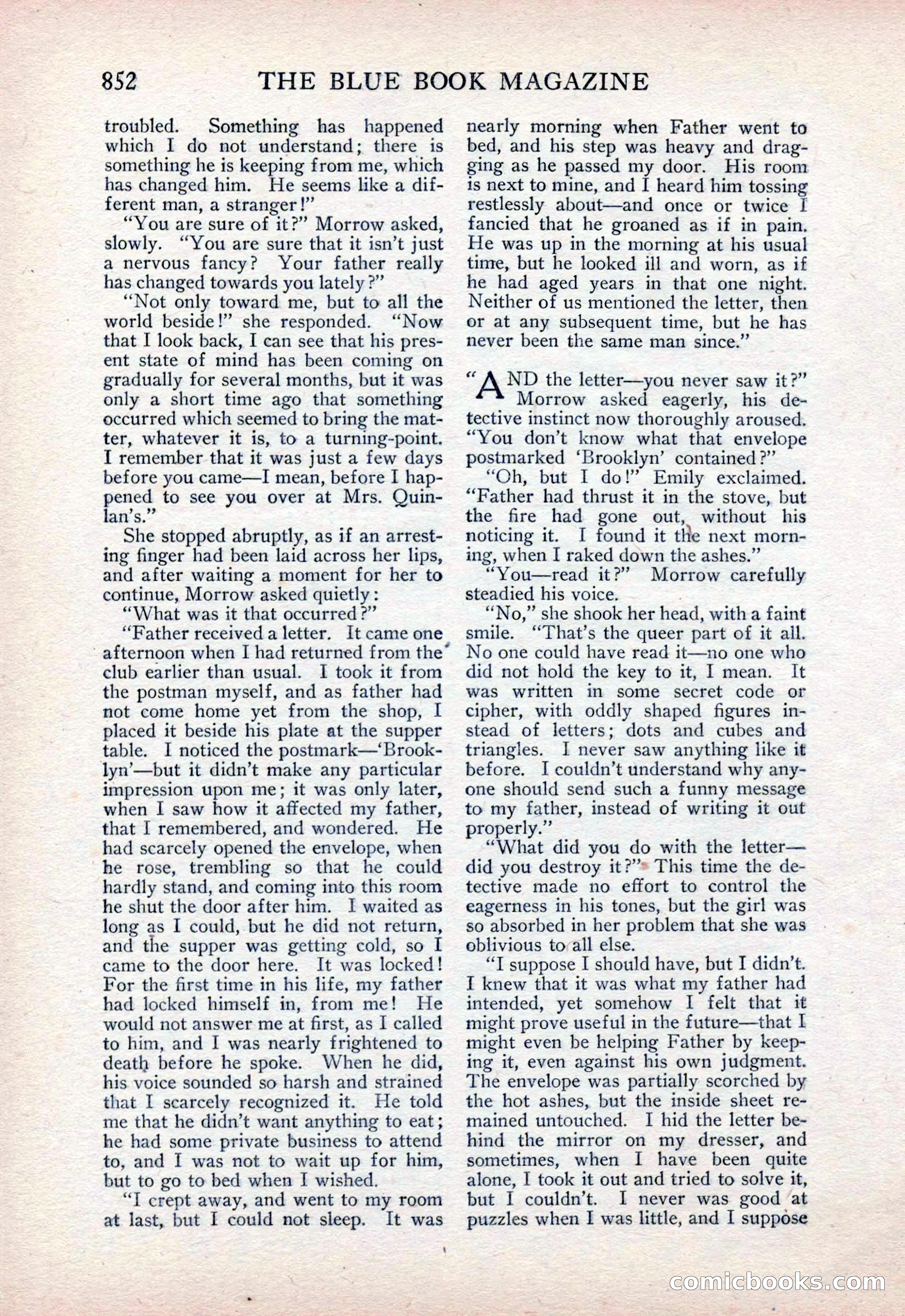The Blue Book Magazine, February 1915 — page 136 of 246