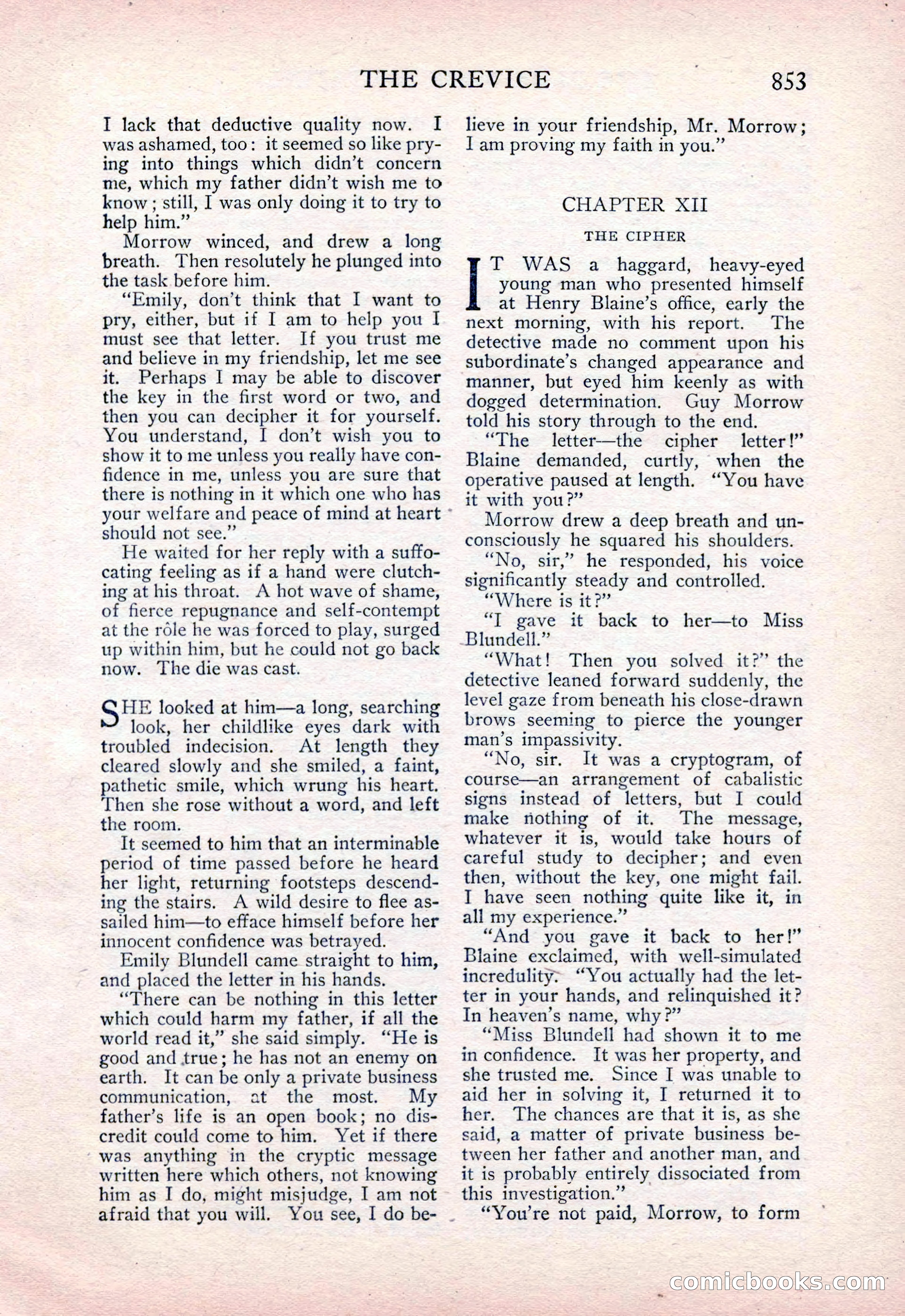 The Blue Book Magazine, February 1915 — page 137 of 246