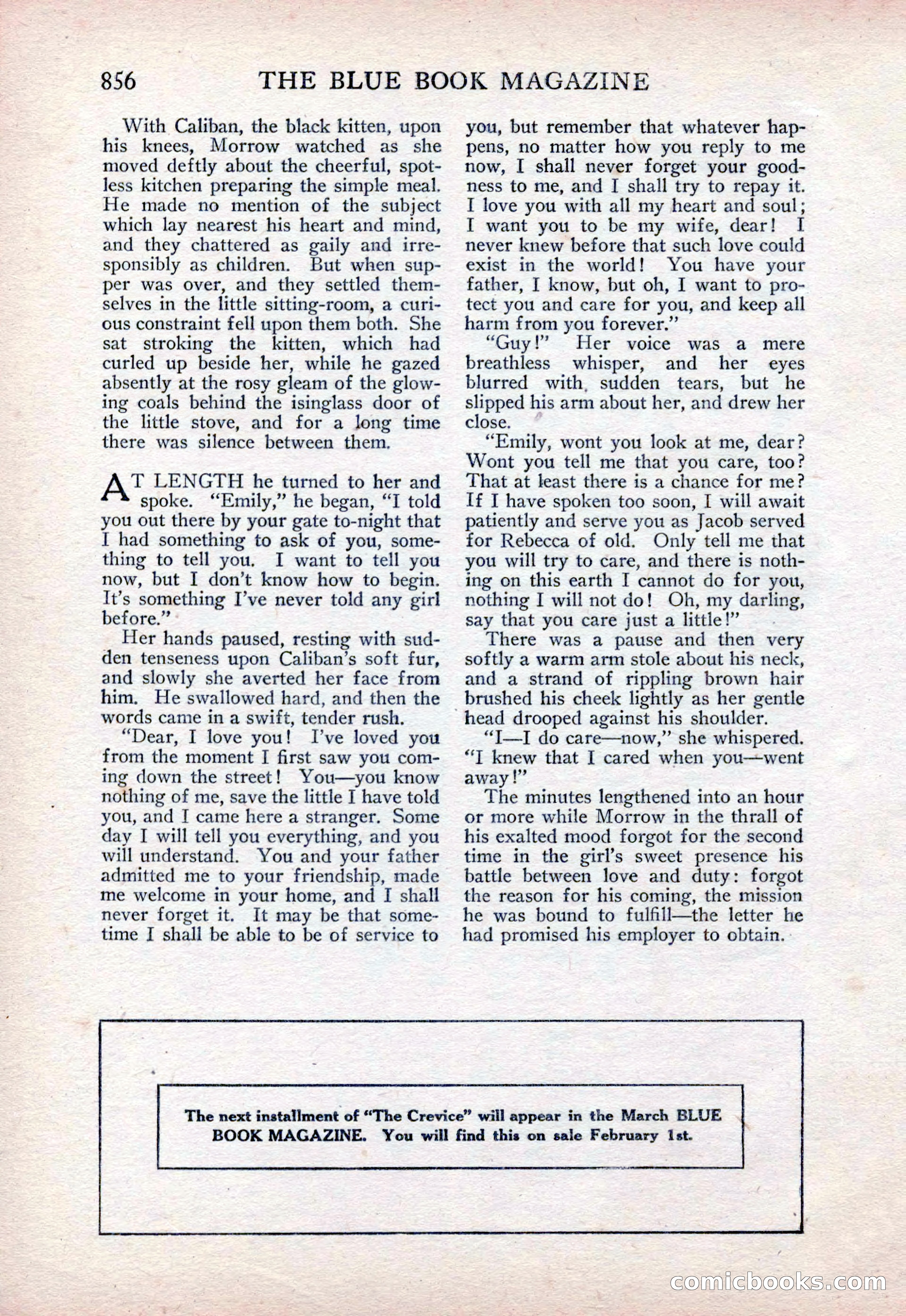 The Blue Book Magazine, February 1915 — page 140 of 246