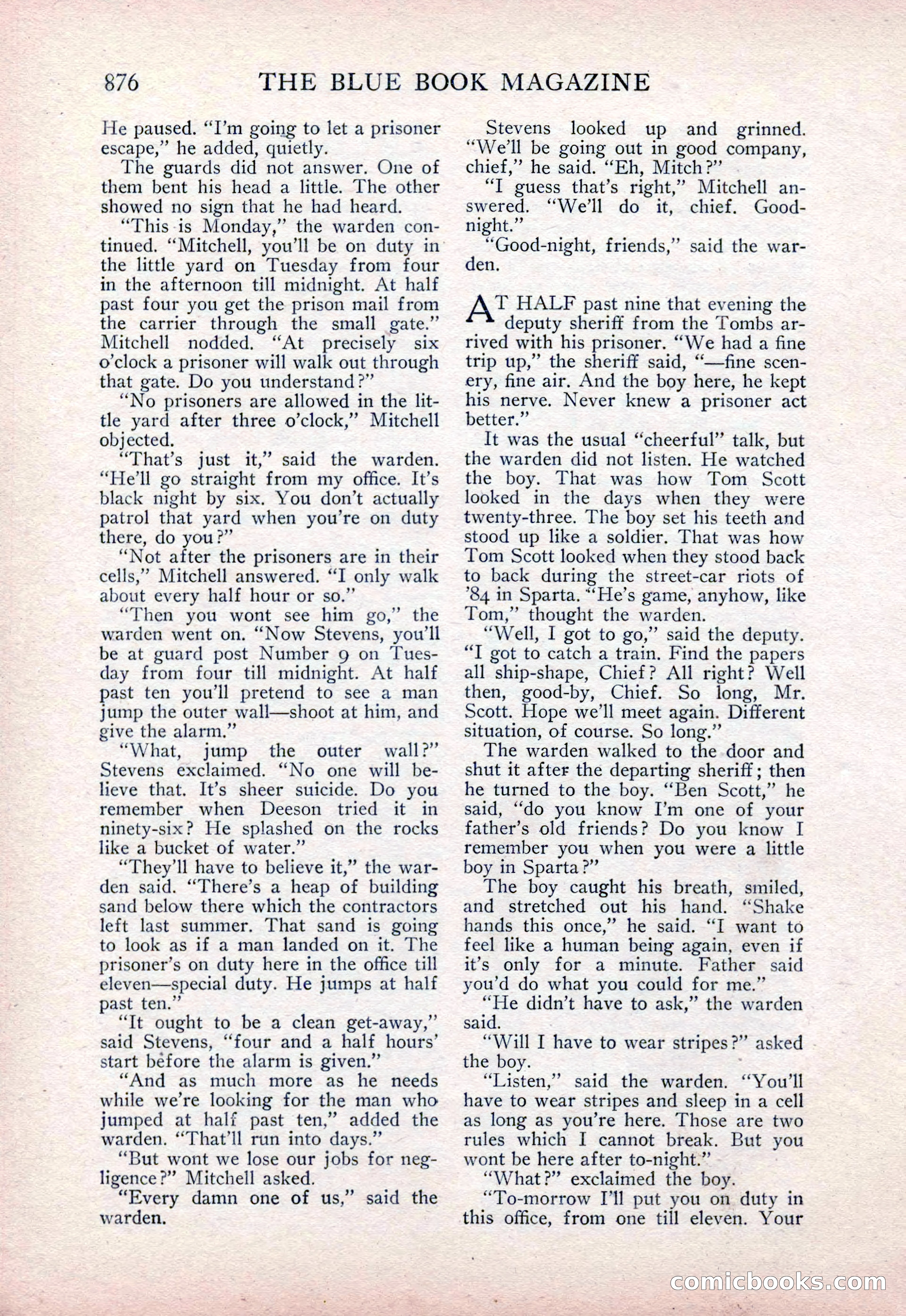 The Blue Book Magazine, February 1915 — page 150 of 246