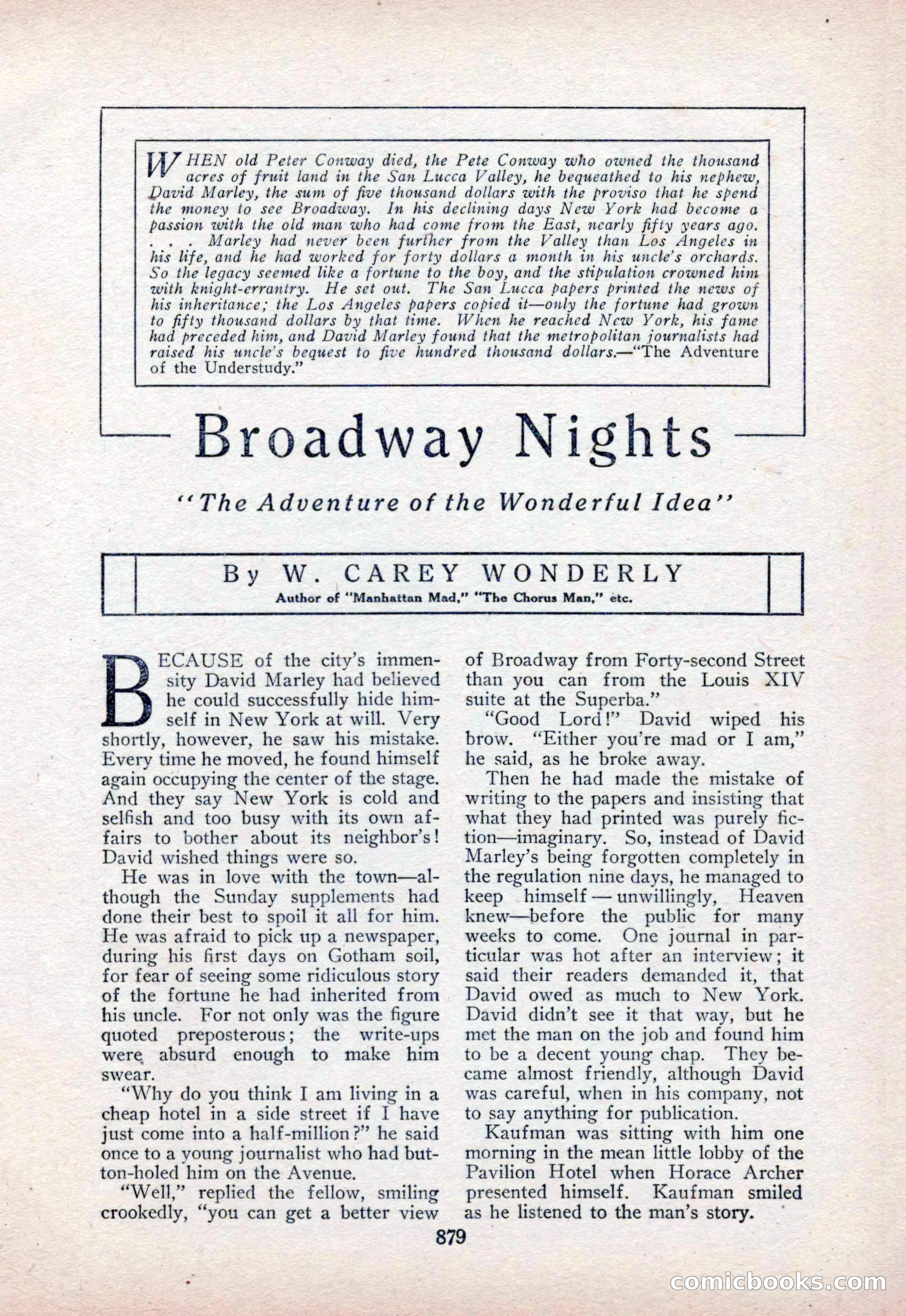 The Blue Book Magazine, February 1915 — page 153 of 246