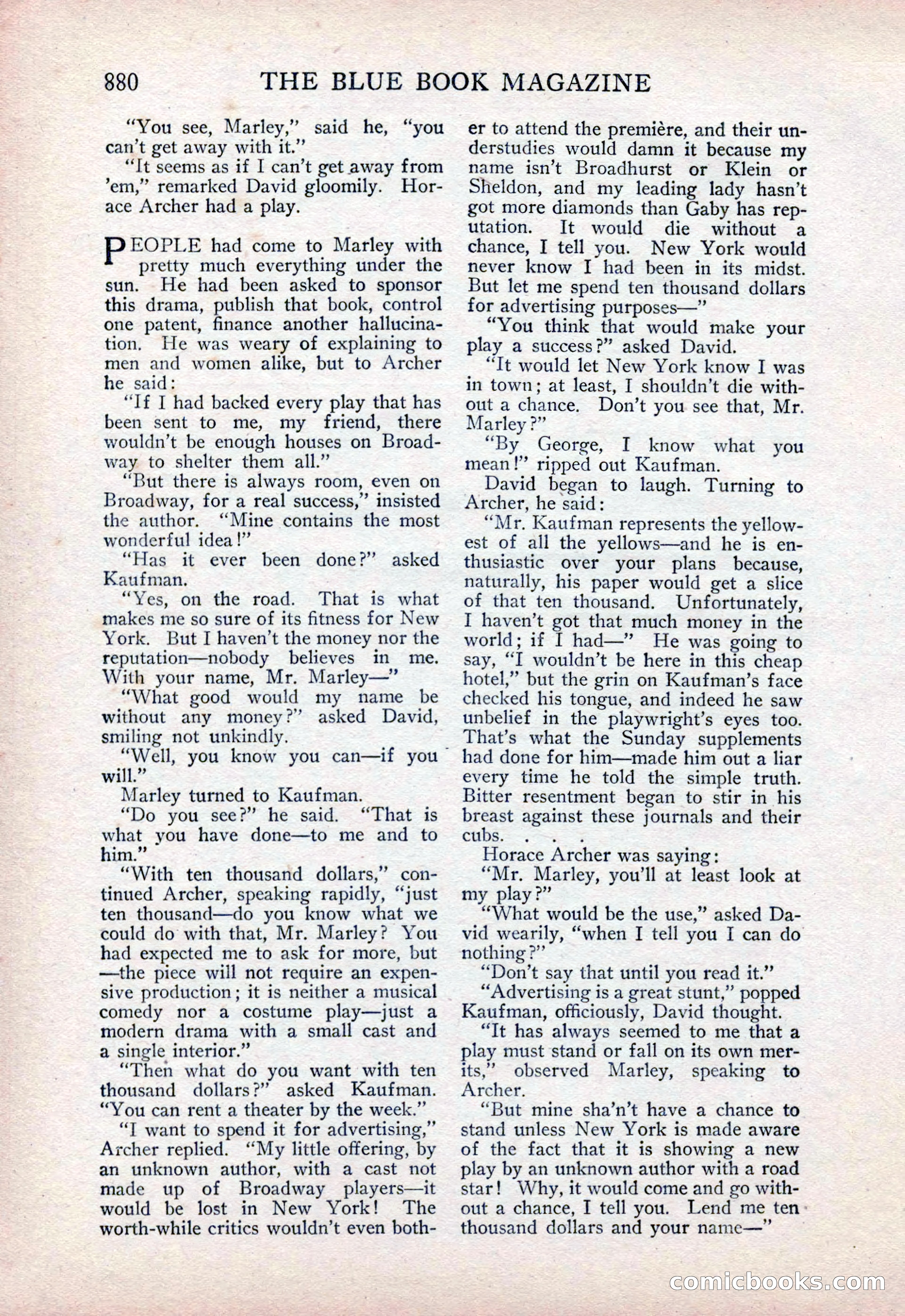 The Blue Book Magazine, February 1915 — page 154 of 246