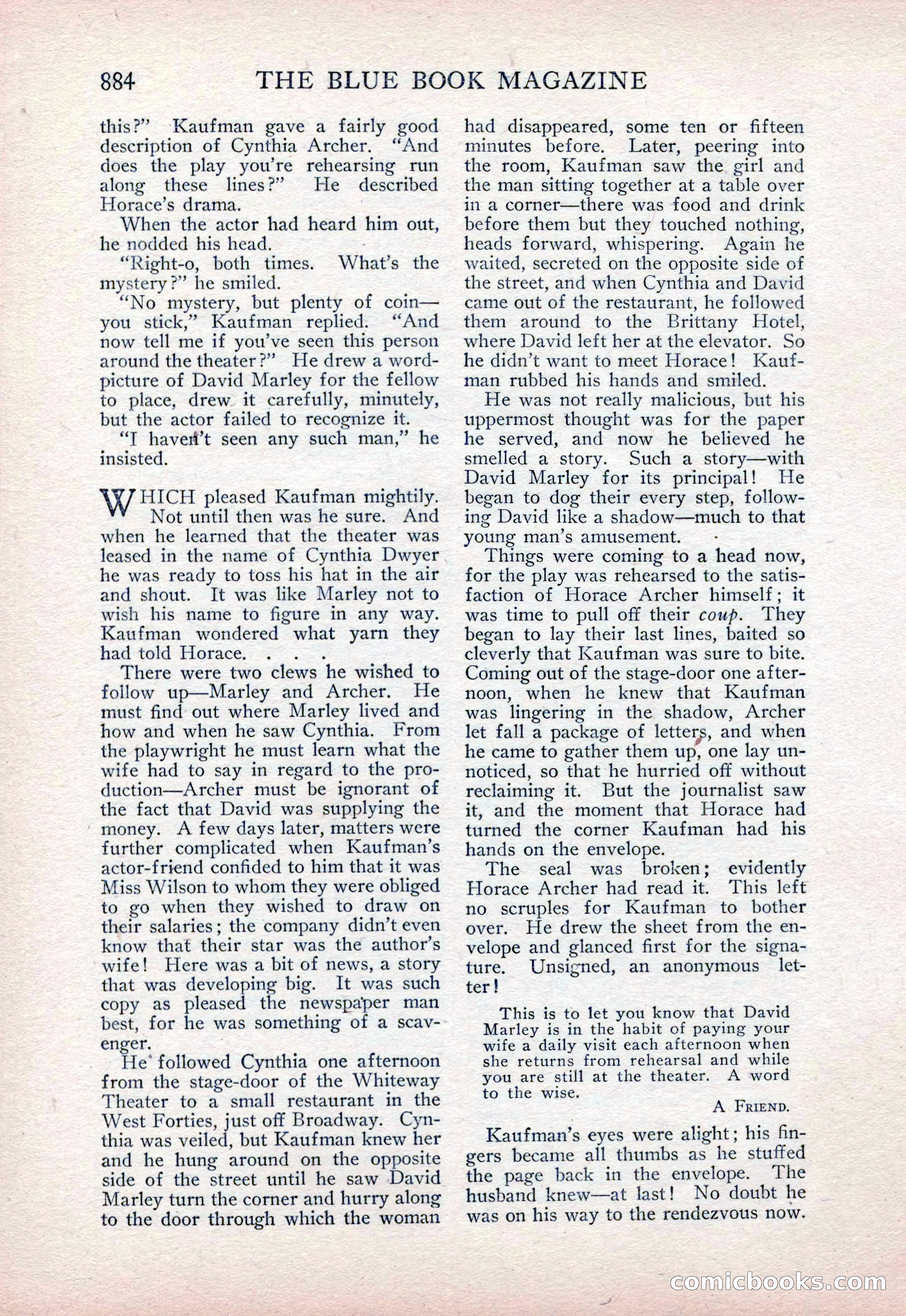 The Blue Book Magazine, February 1915 — page 158 of 246