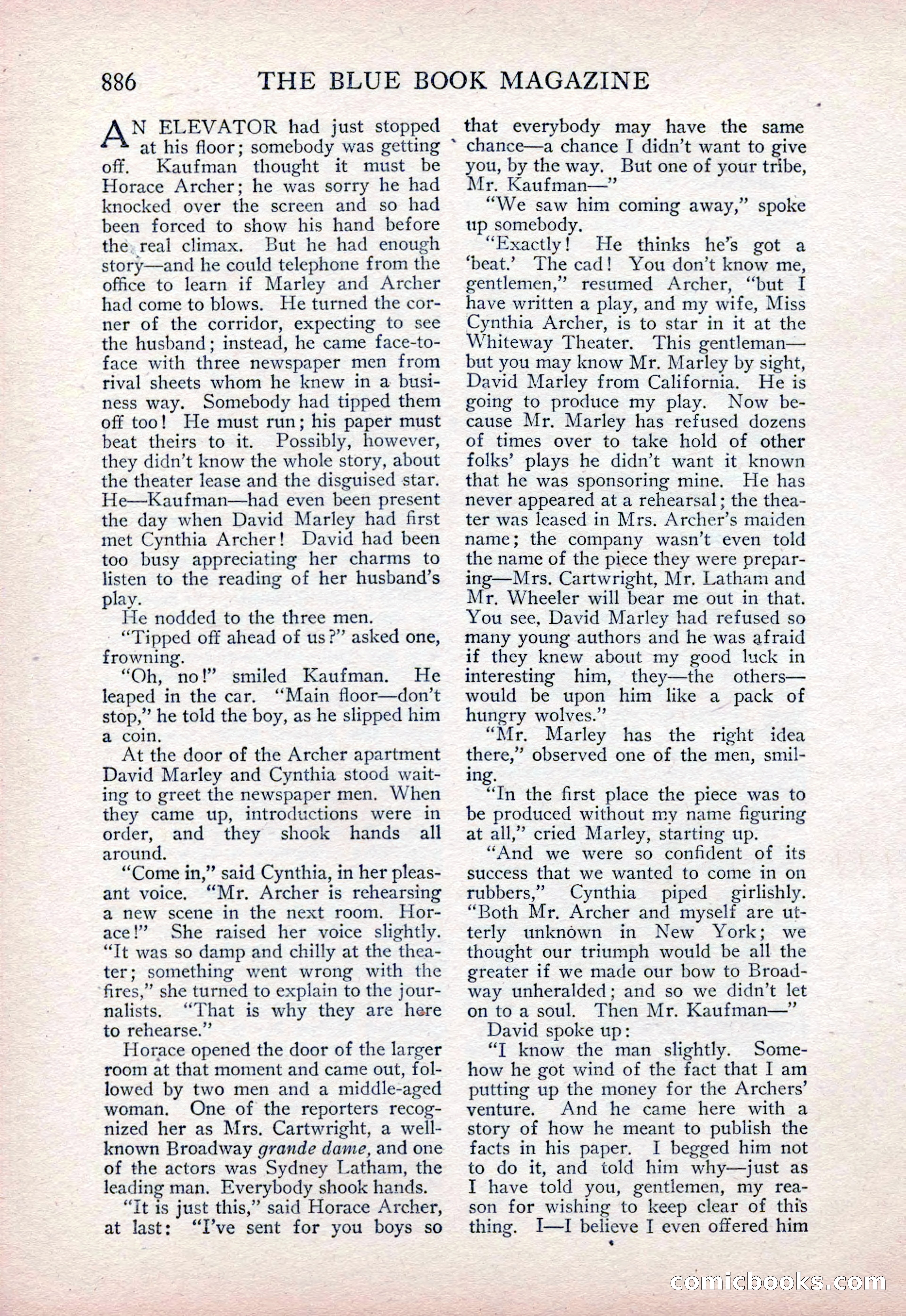 The Blue Book Magazine, February 1915 — page 160 of 246