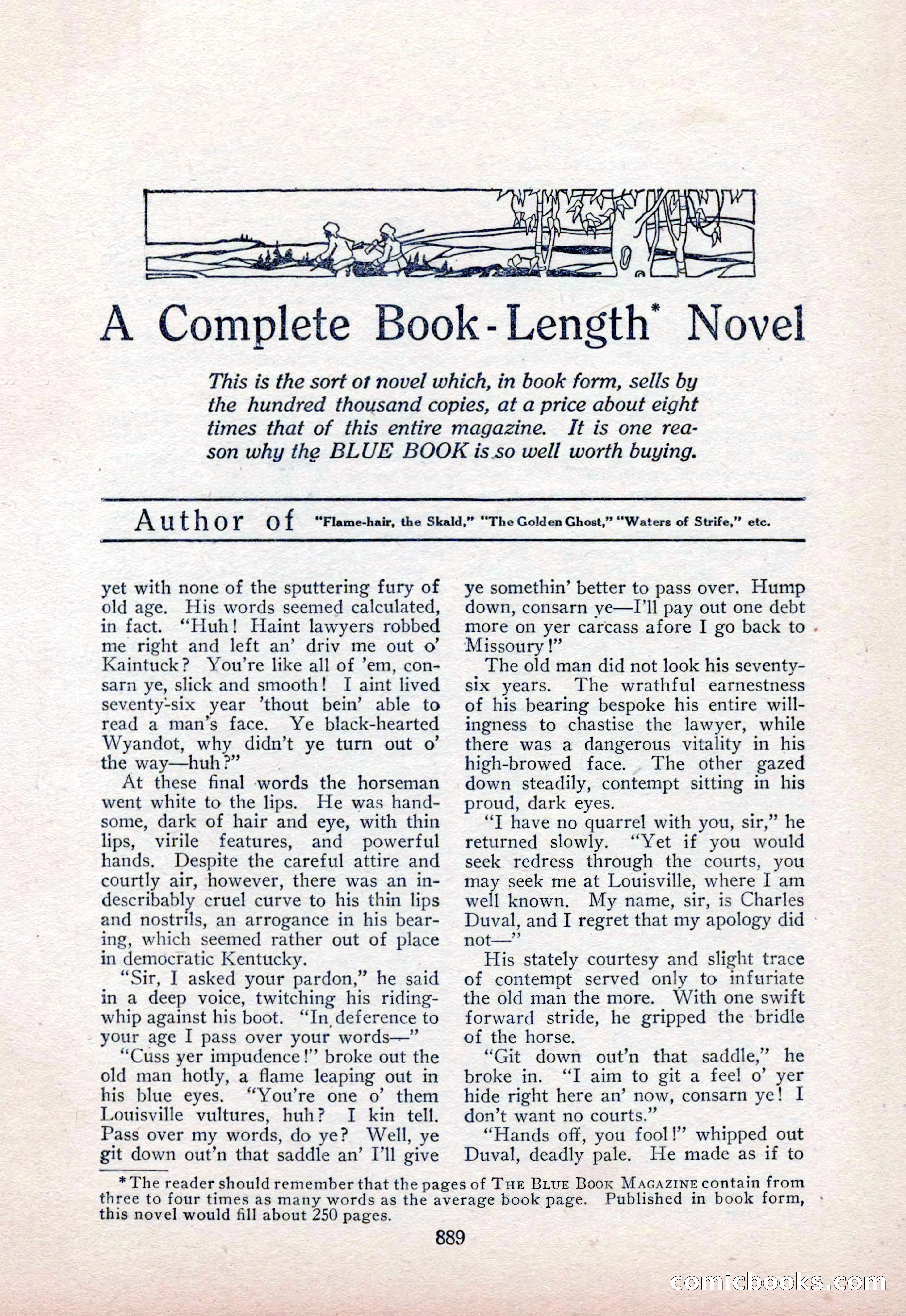 The Blue Book Magazine, February 1915 — page 163 of 246