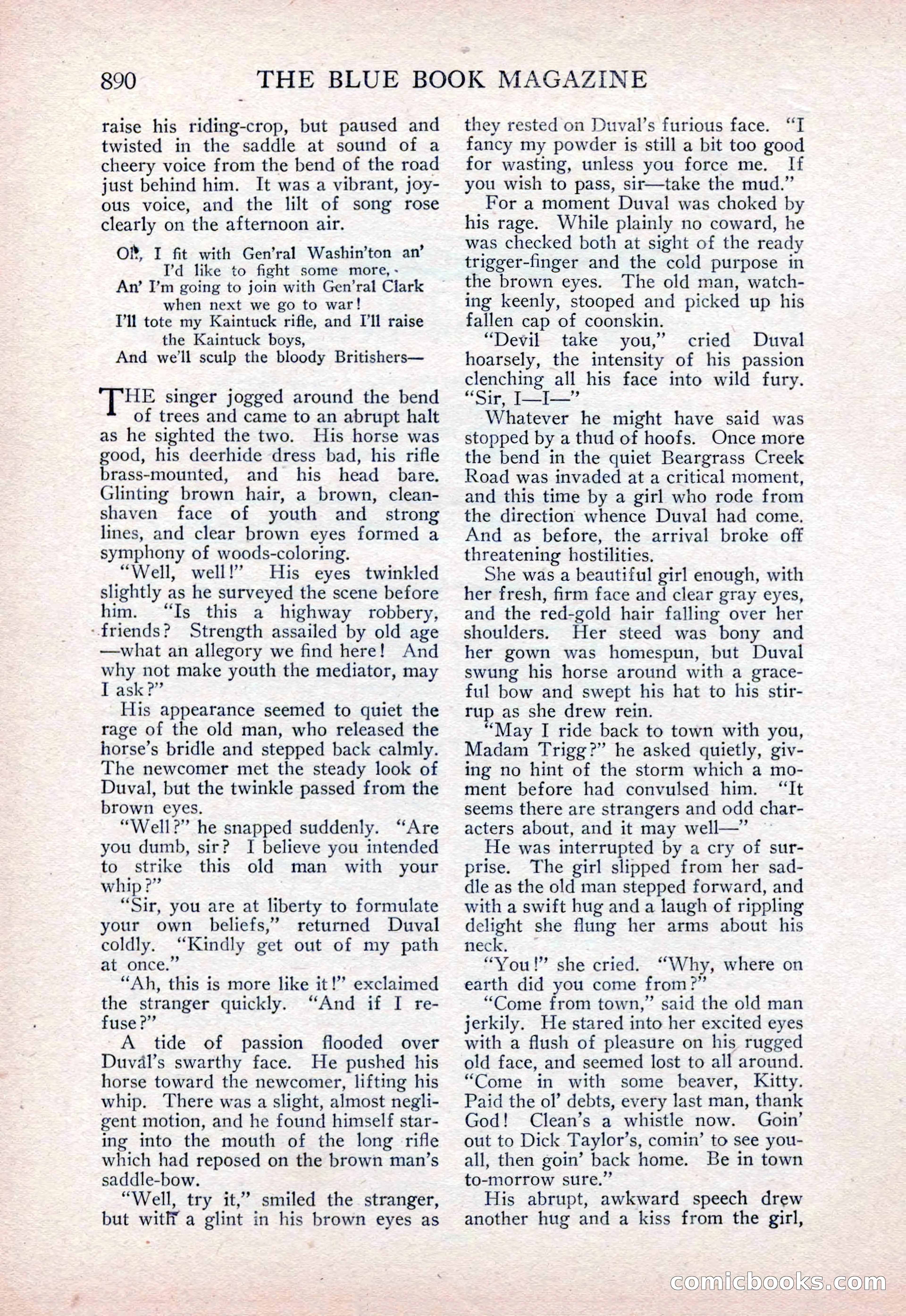 The Blue Book Magazine, February 1915 — page 164 of 246